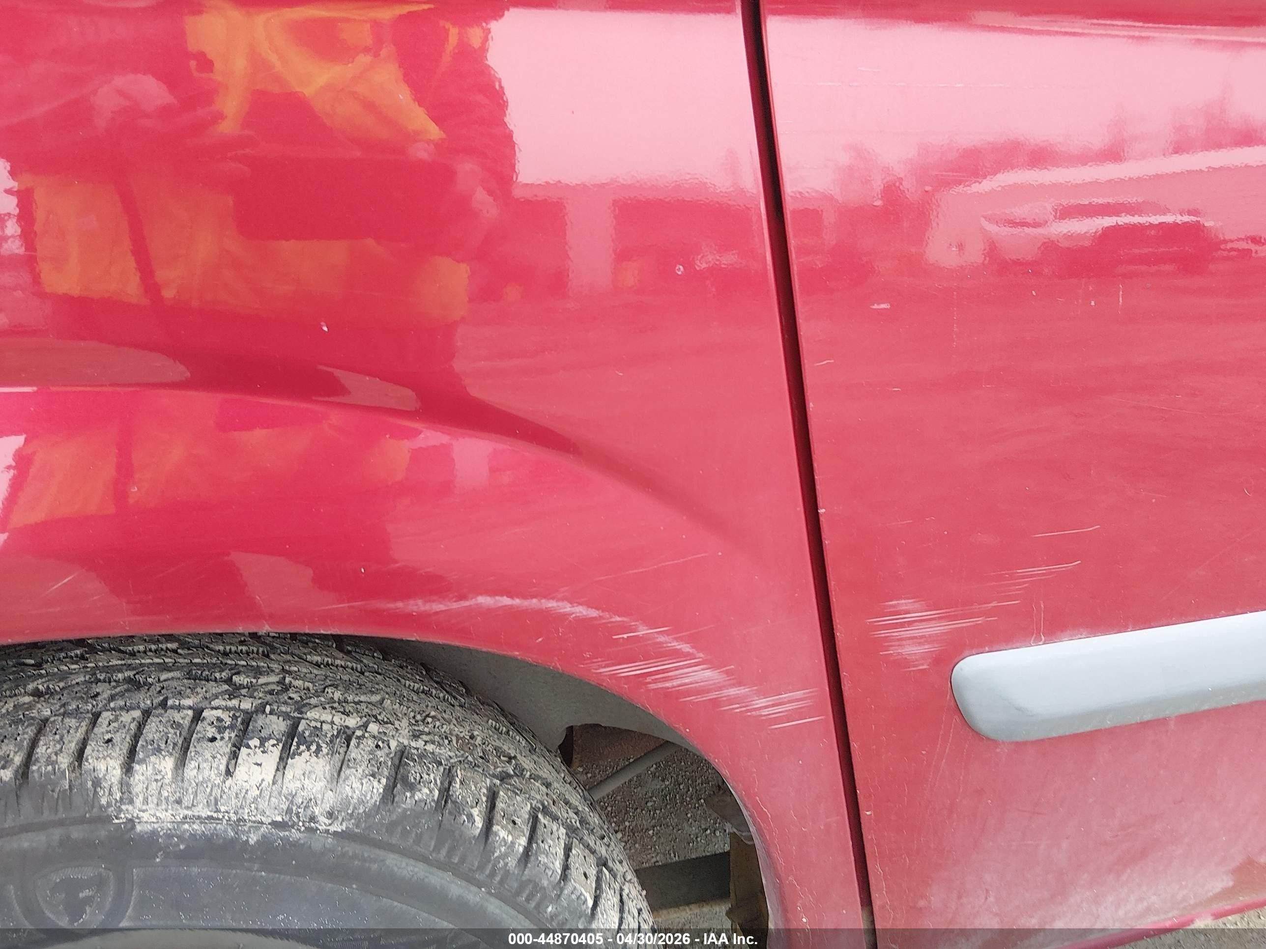 2007 Dodge Caravan Se Red vin: 1D4GP25B17B149311