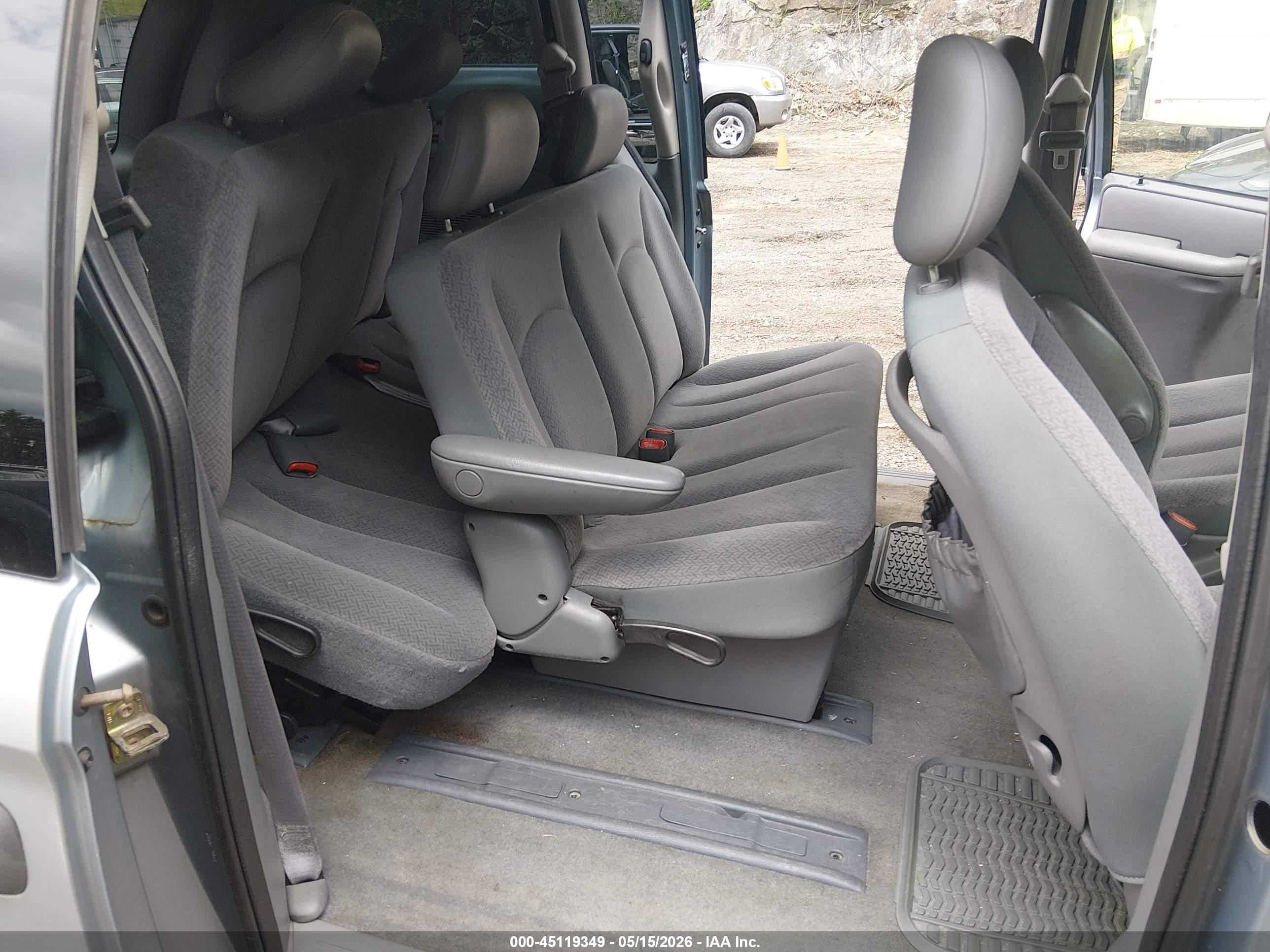 2005 Dodge Caravan Se Light Blue vin: 1D4GP25B25B432510