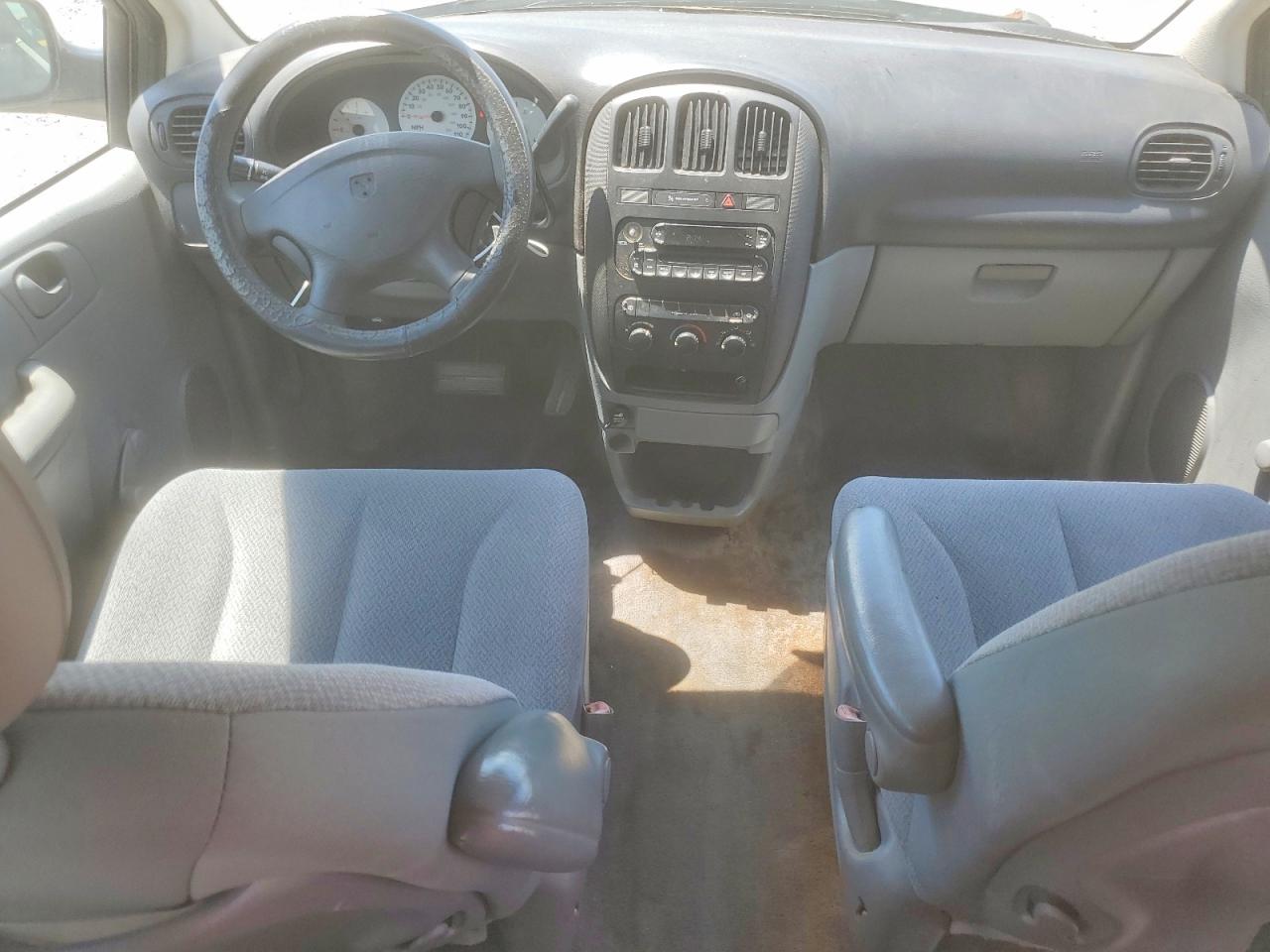 2006 Dodge Caravan Se White vin: 1D4GP25B56B662429