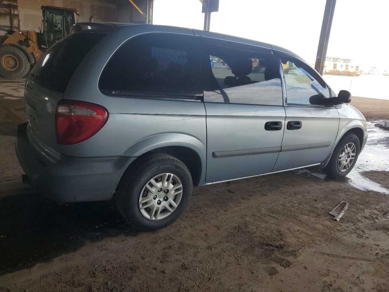 2006 Dodge Caravan Se Blue vin: 1D4GP25B56B743835