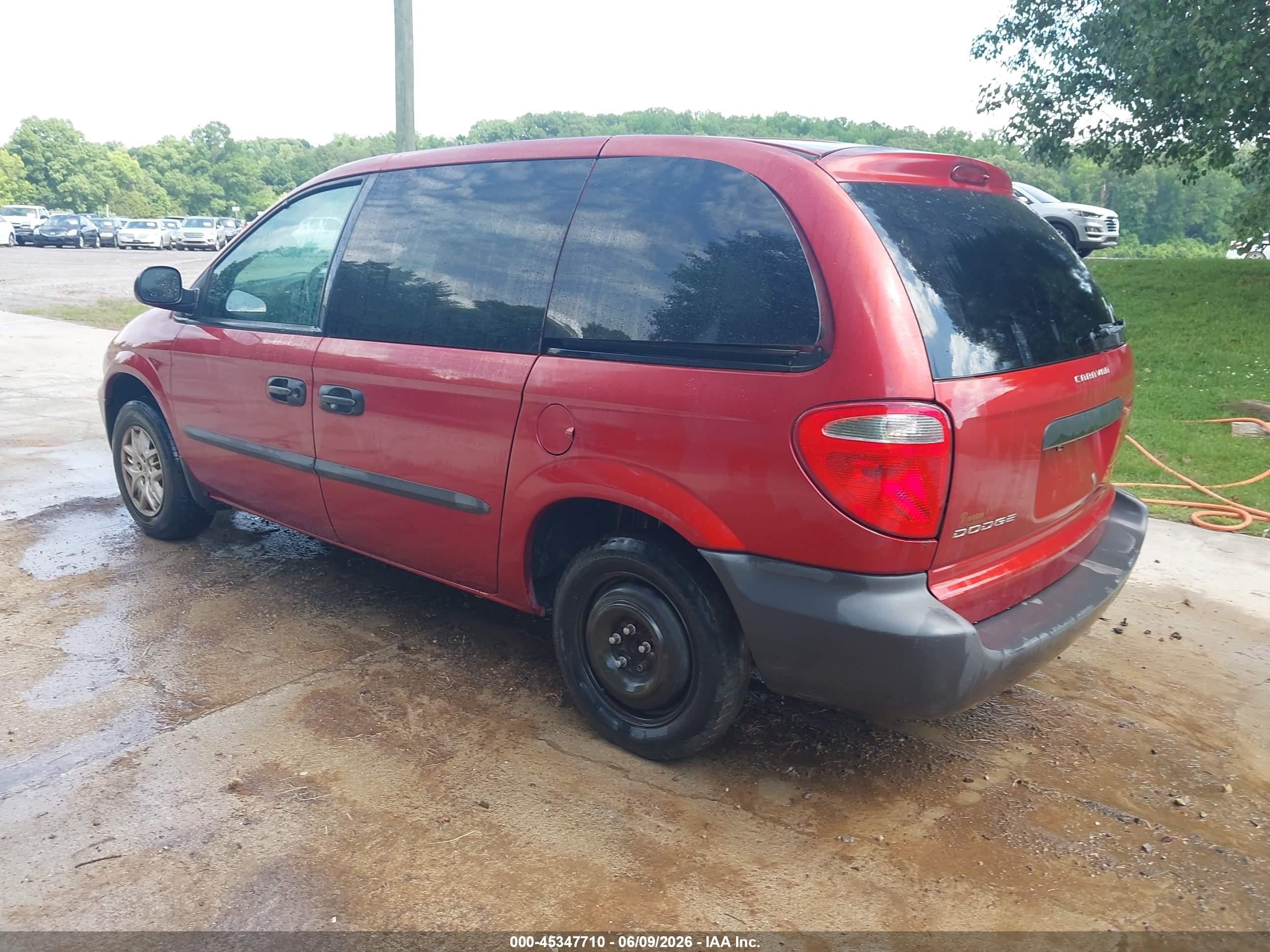 2004 Dodge Caravan Se Red vin: 1D4GP25B64B570341