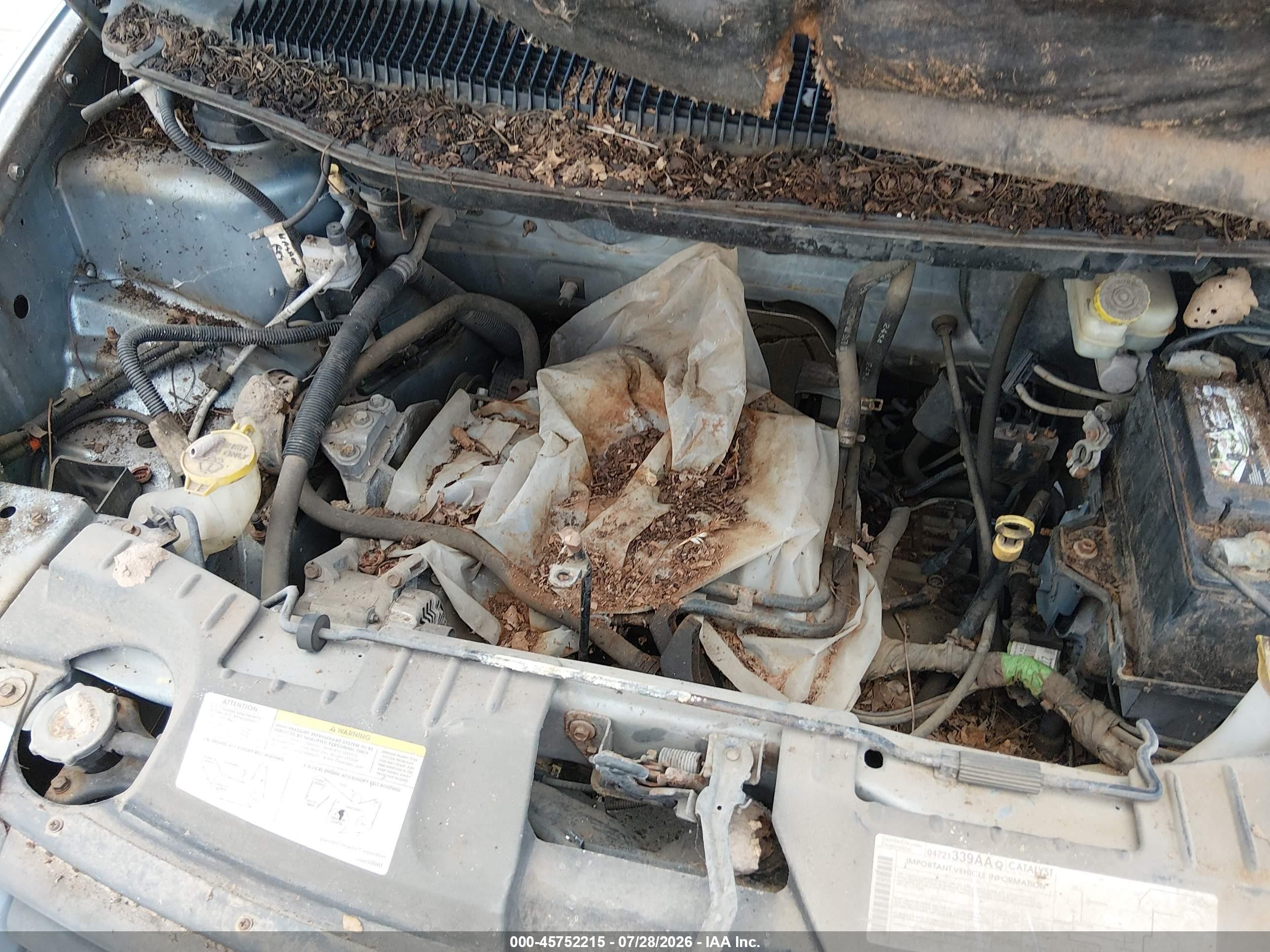 2005 Dodge Caravan Se Blue vin: 1D4GP25B65B257212