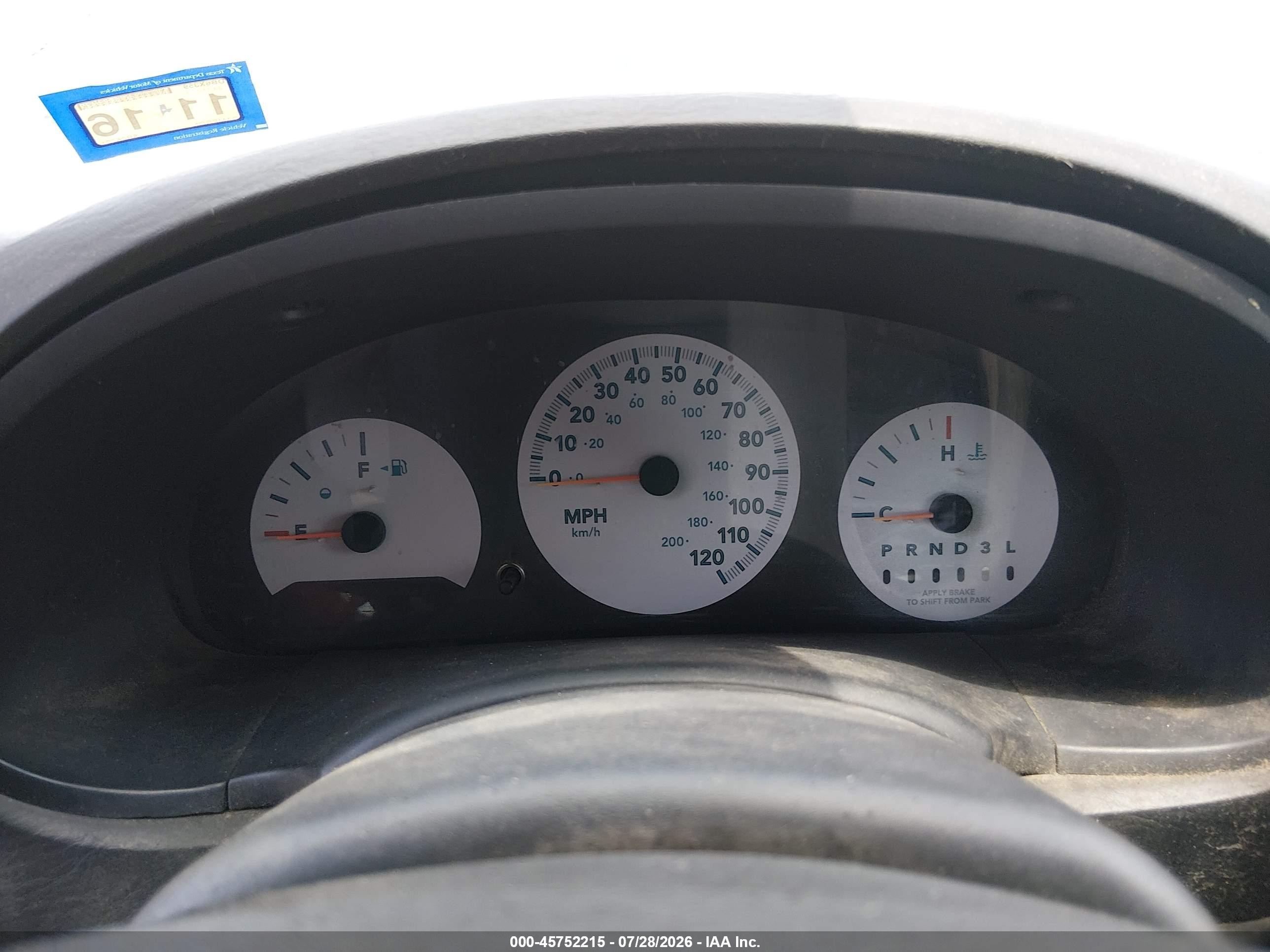 2005 Dodge Caravan Se Blue vin: 1D4GP25B65B257212