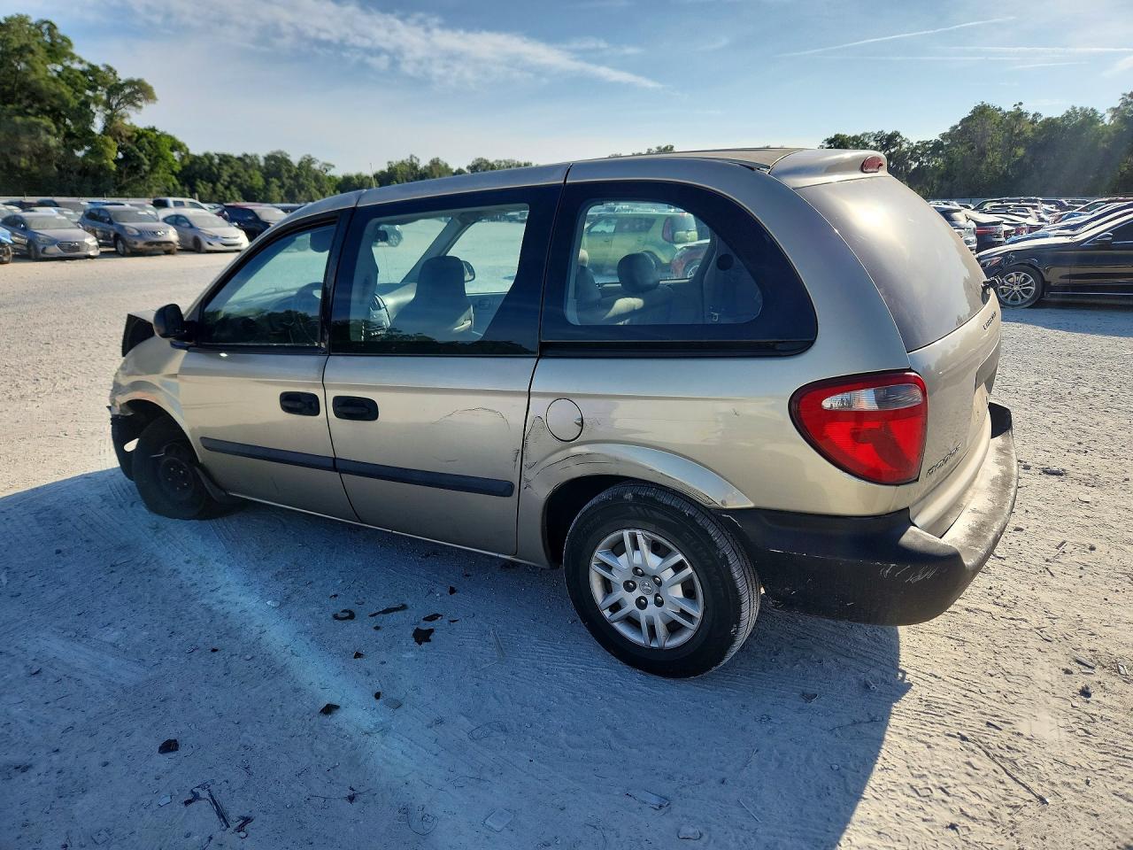 2005 Dodge Caravan Se Серый vin: 1D4GP25B85B316485