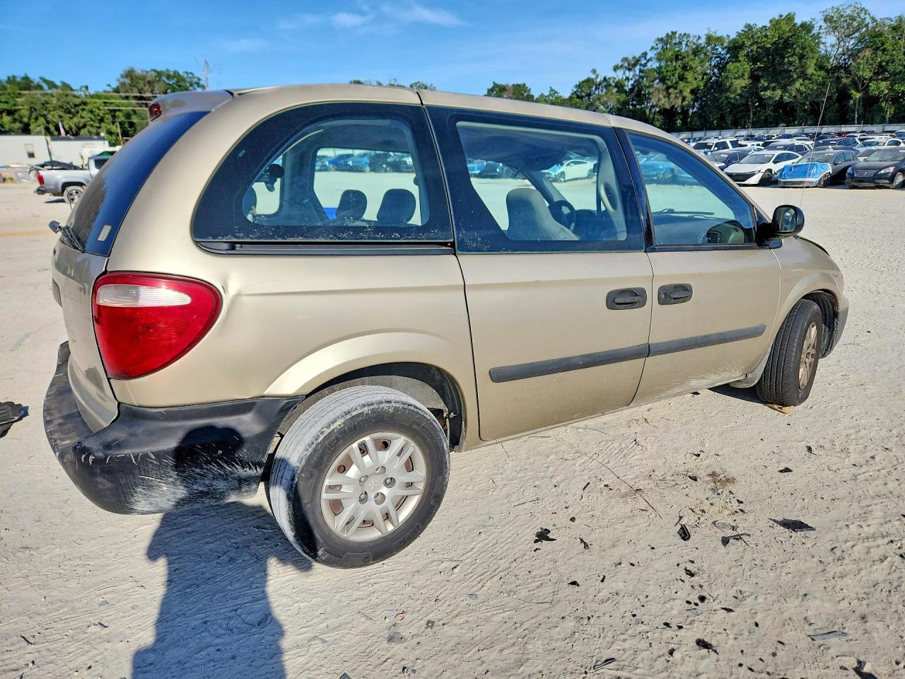 2005 Dodge Caravan Se Серый vin: 1D4GP25B85B316485