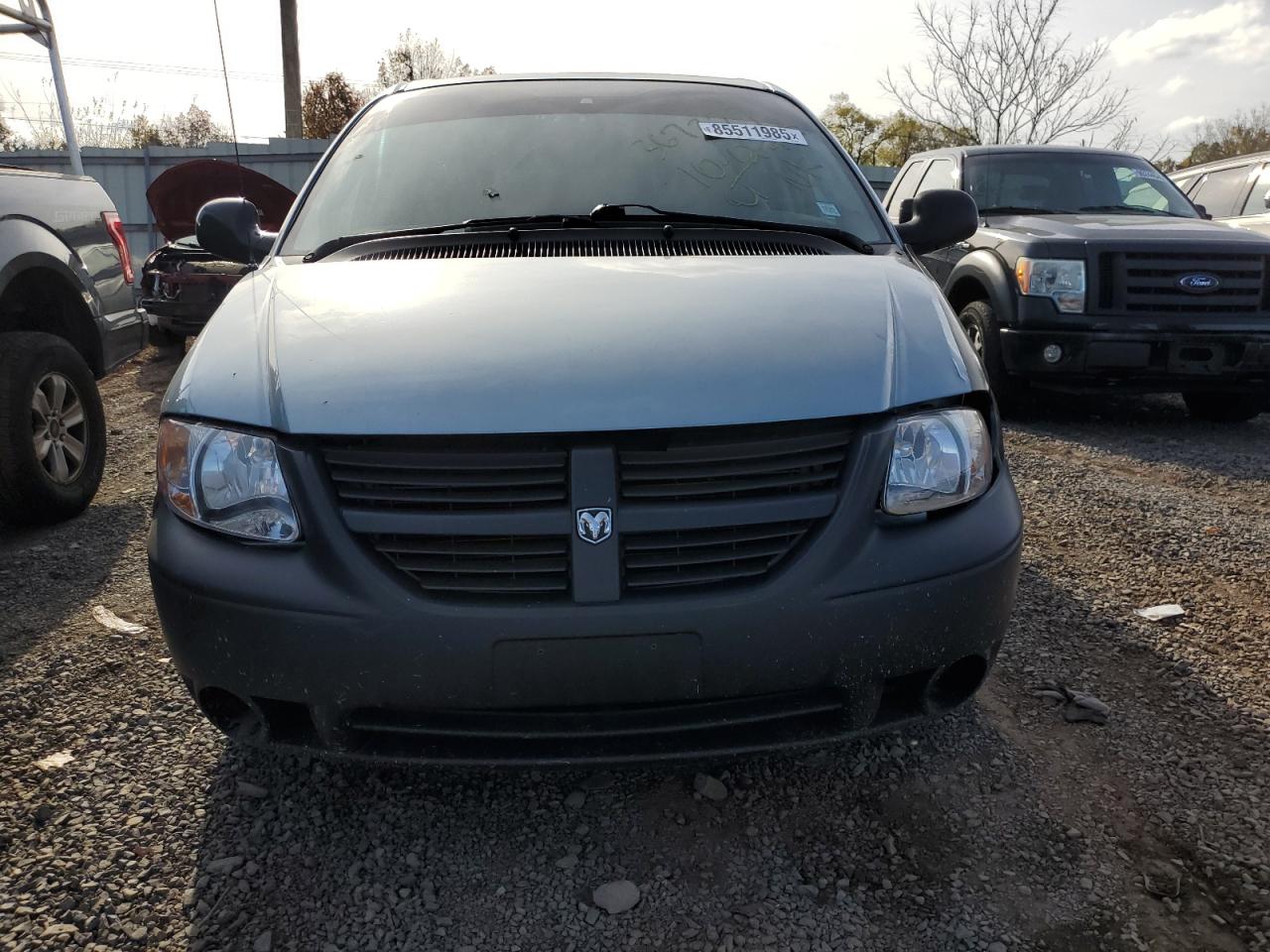 2006 Dodge Caravan Se Blue vin: 1D4GP25B86B528630