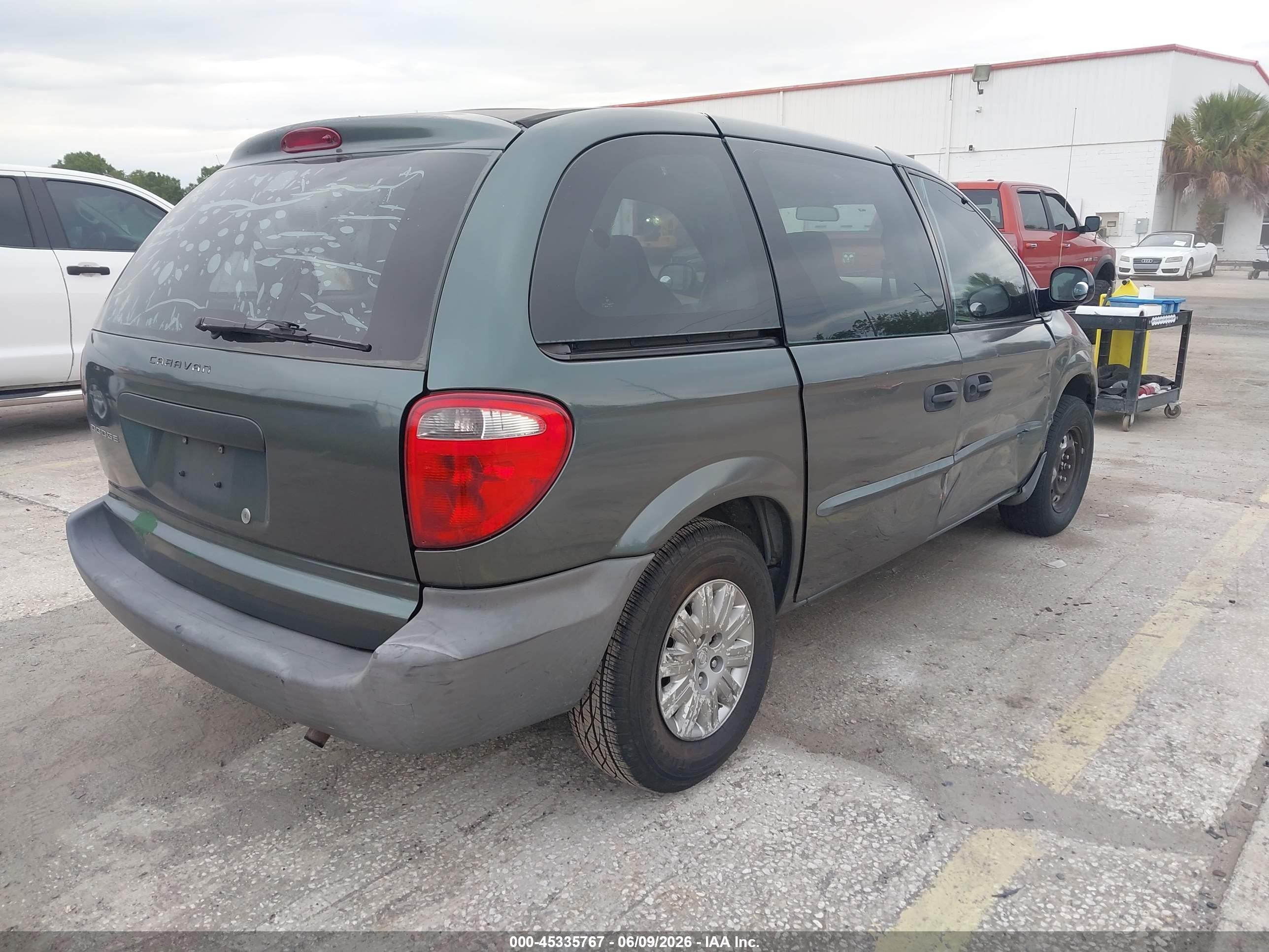 2003 Dodge Caravan Se Gray vin: 1D4GP25B93B169221