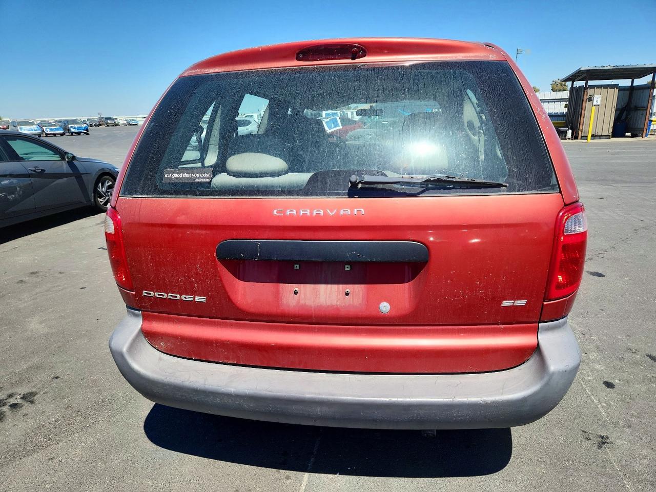 2003 Dodge Caravan Se Red vin: 1D4GP25BX3B134106