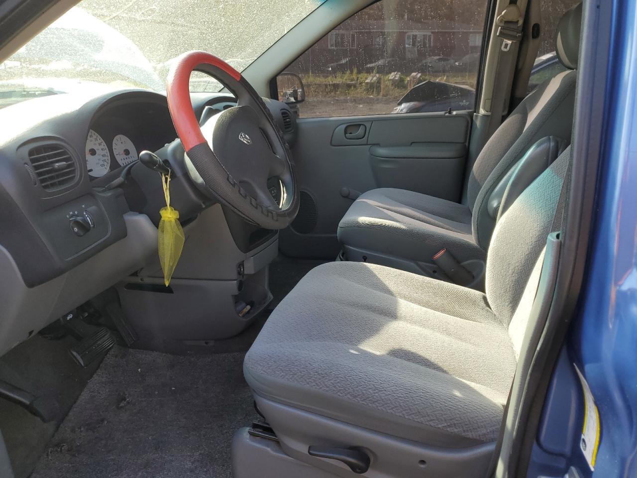 2007 Dodge Caravan Se Blue vin: 1D4GP25E27B209784