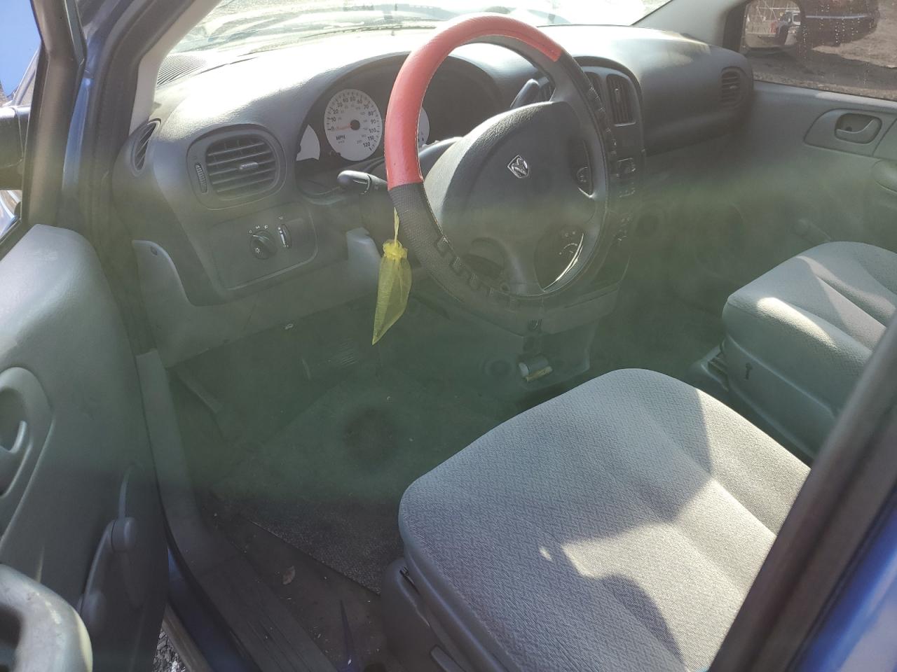 2007 Dodge Caravan Se Blue vin: 1D4GP25E27B209784