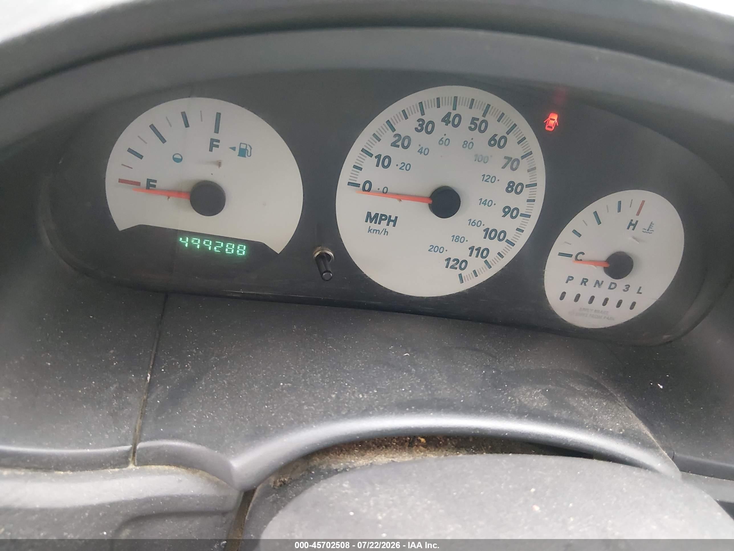 2007 Dodge Caravan Se Light Blue vin: 1D4GP25E47B235464