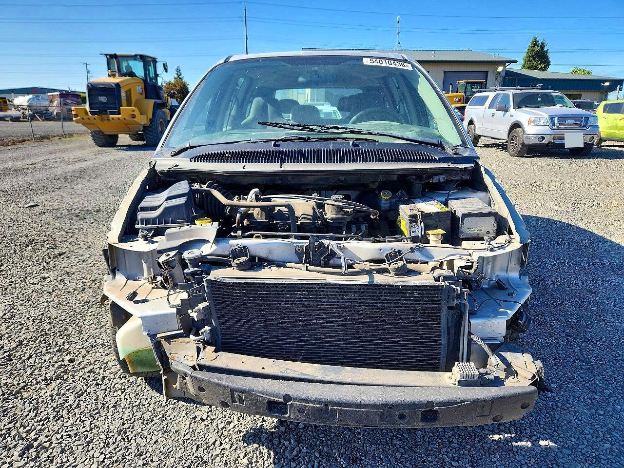 2005 Dodge Caravan Se Silver vin: 1D4GP25E55B311254