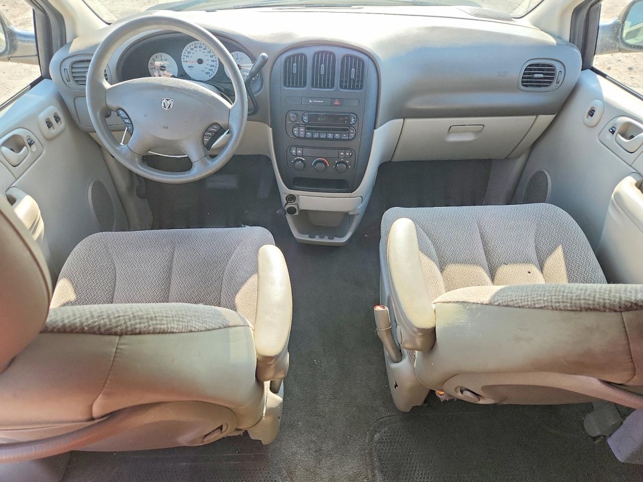 2007 Dodge Caravan Se Tan vin: 1D4GP25E67B236390