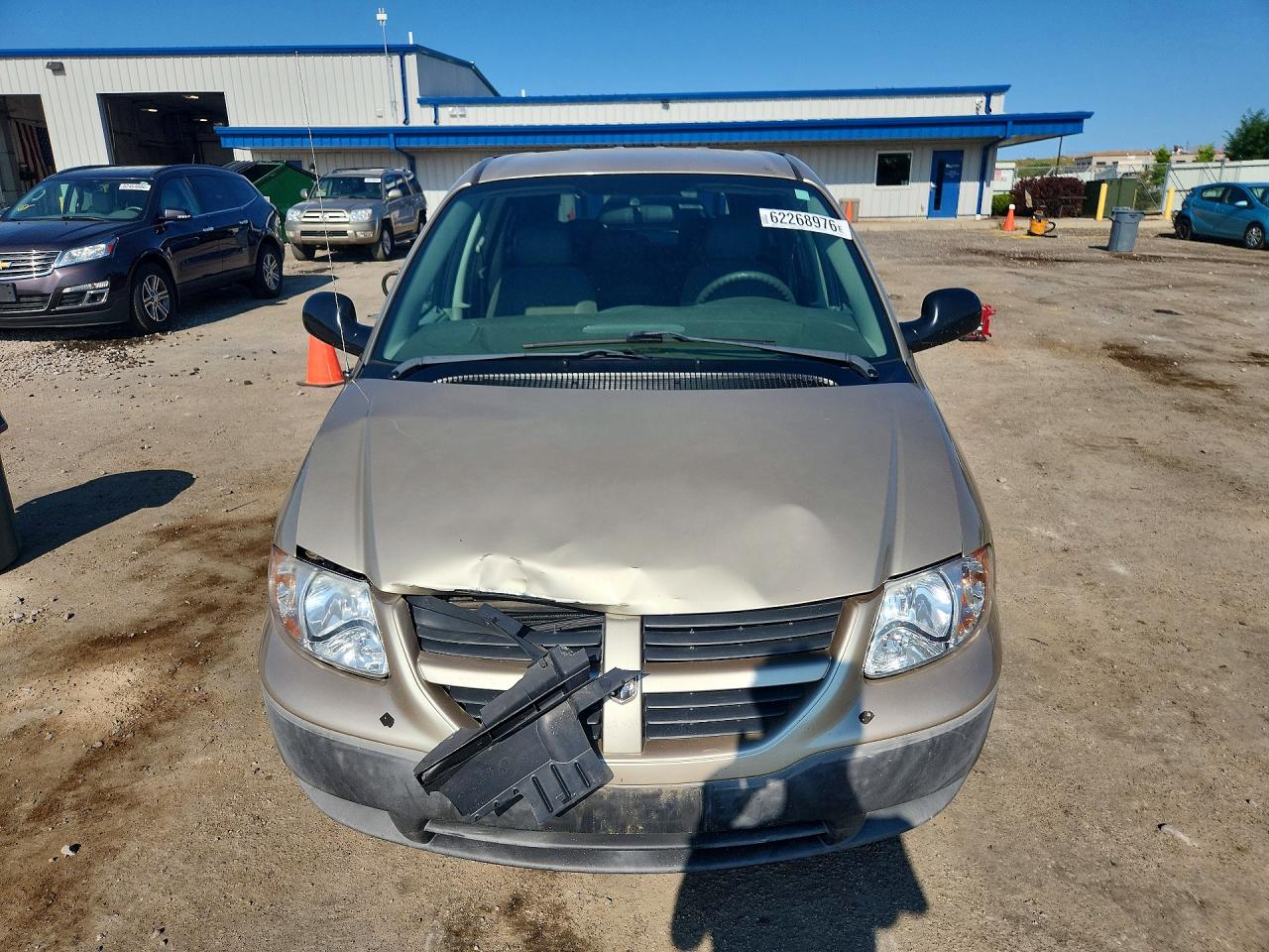 2007 Dodge Caravan Se Tan vin: 1D4GP25E67B236390