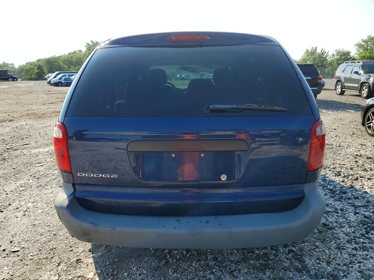 2006 Dodge Caravan Se Blue vin: 1D4GP25E76B664029