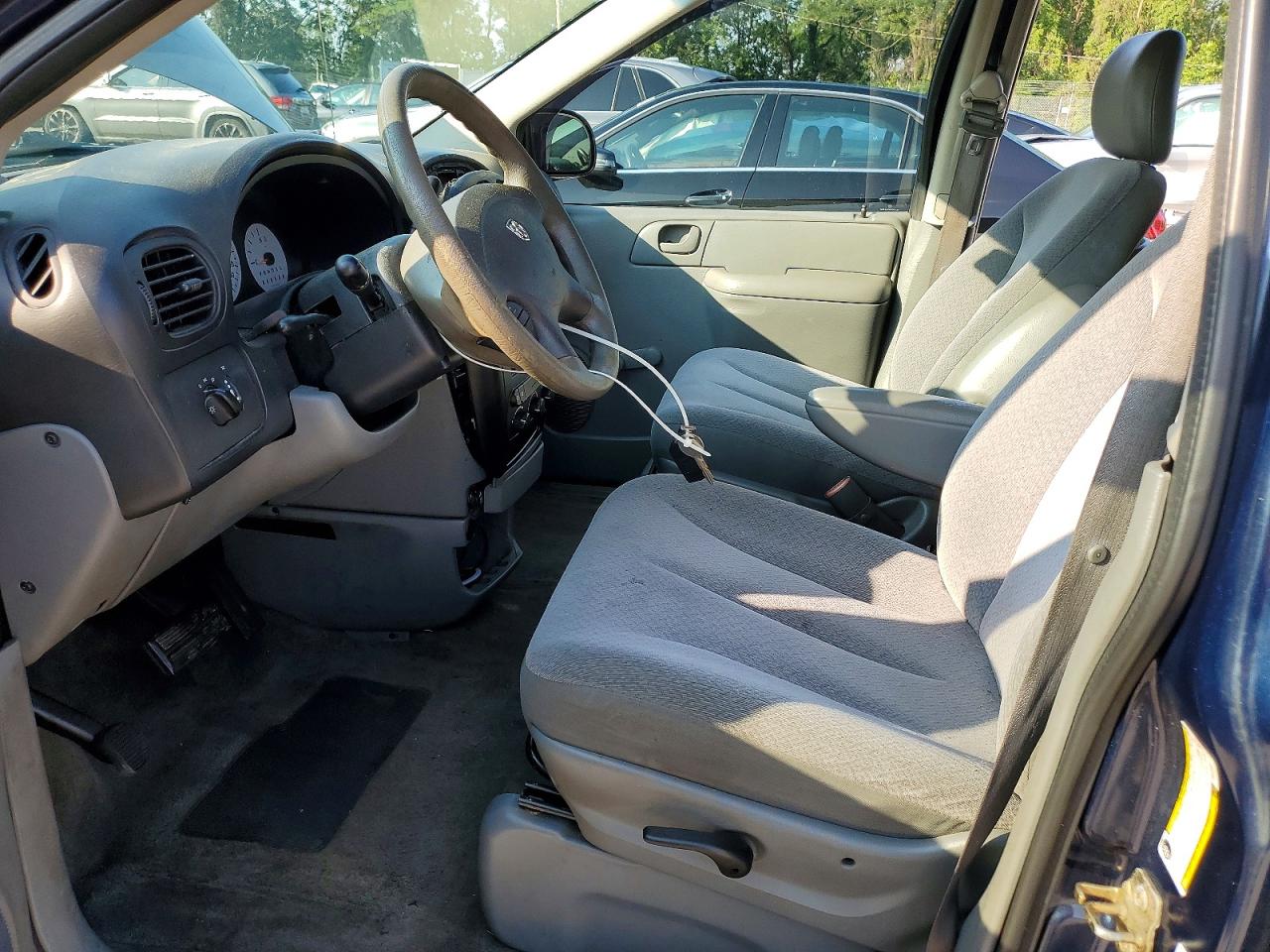 2006 Dodge Caravan Se Blue vin: 1D4GP25E76B664029