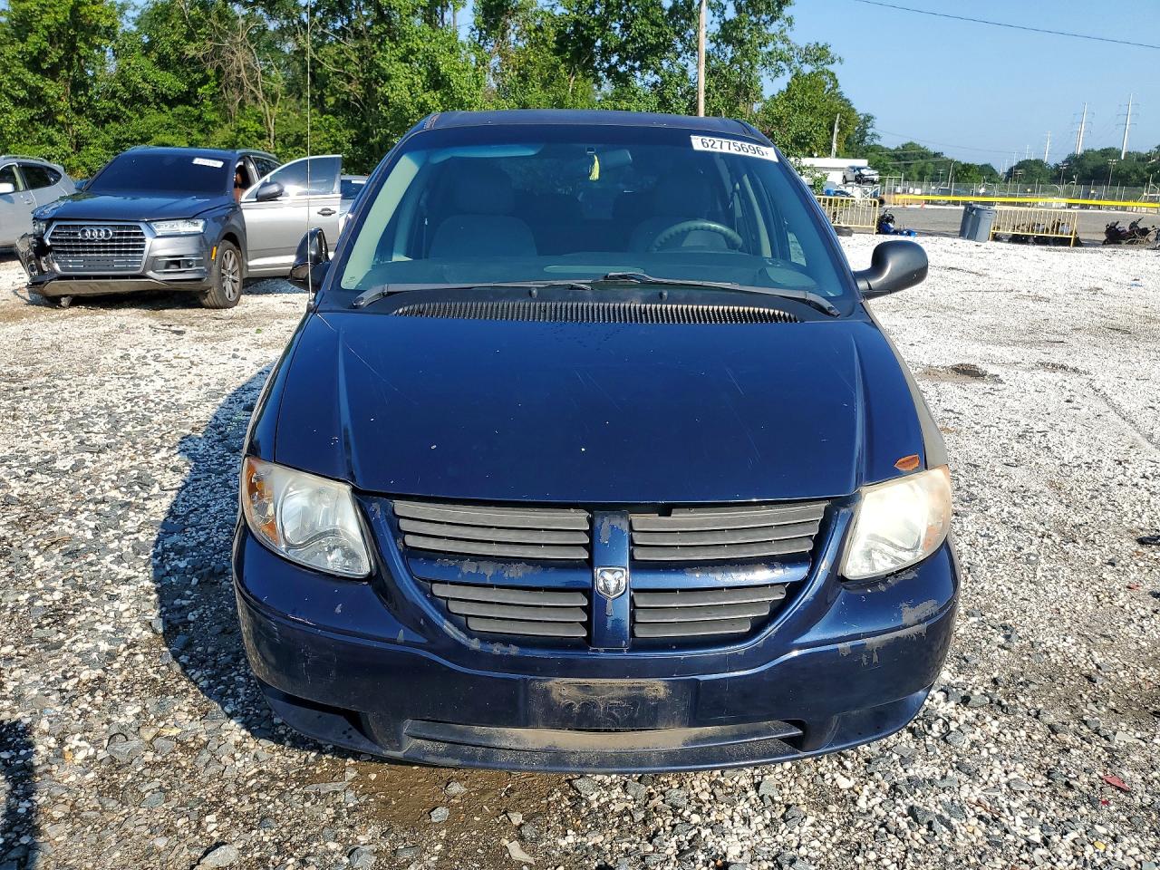 2006 Dodge Caravan Se Blue vin: 1D4GP25E76B664029