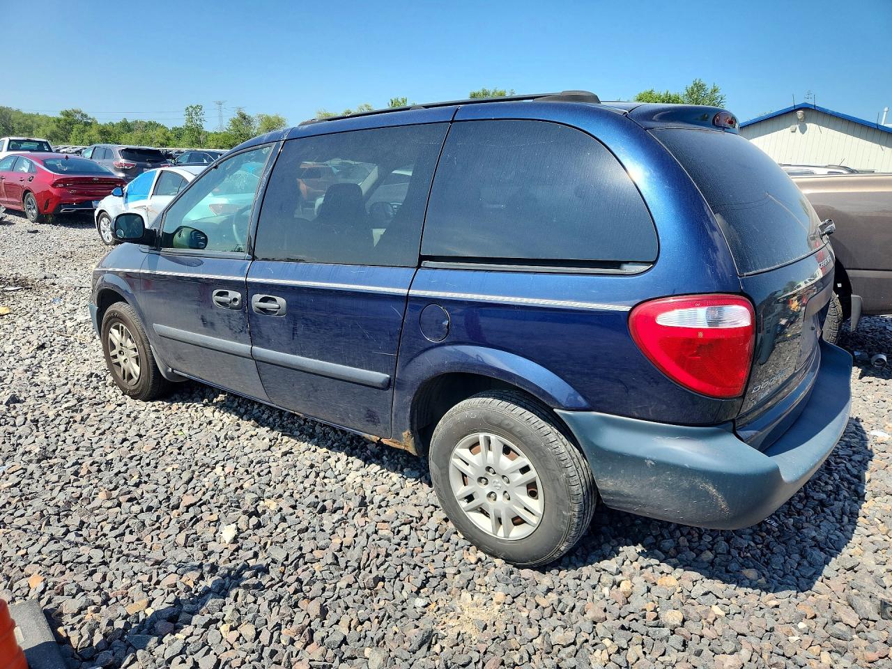 2005 Dodge Caravan Se Blue vin: 1D4GP25R05B149780