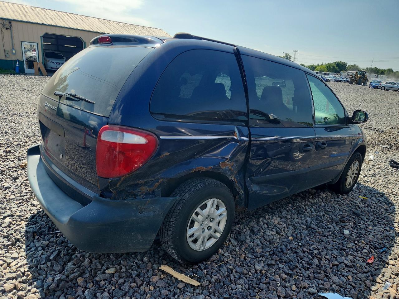 2005 Dodge Caravan Se Blue vin: 1D4GP25R05B149780