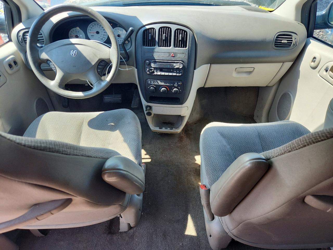 2005 Dodge Caravan Se Blue vin: 1D4GP25R05B149780
