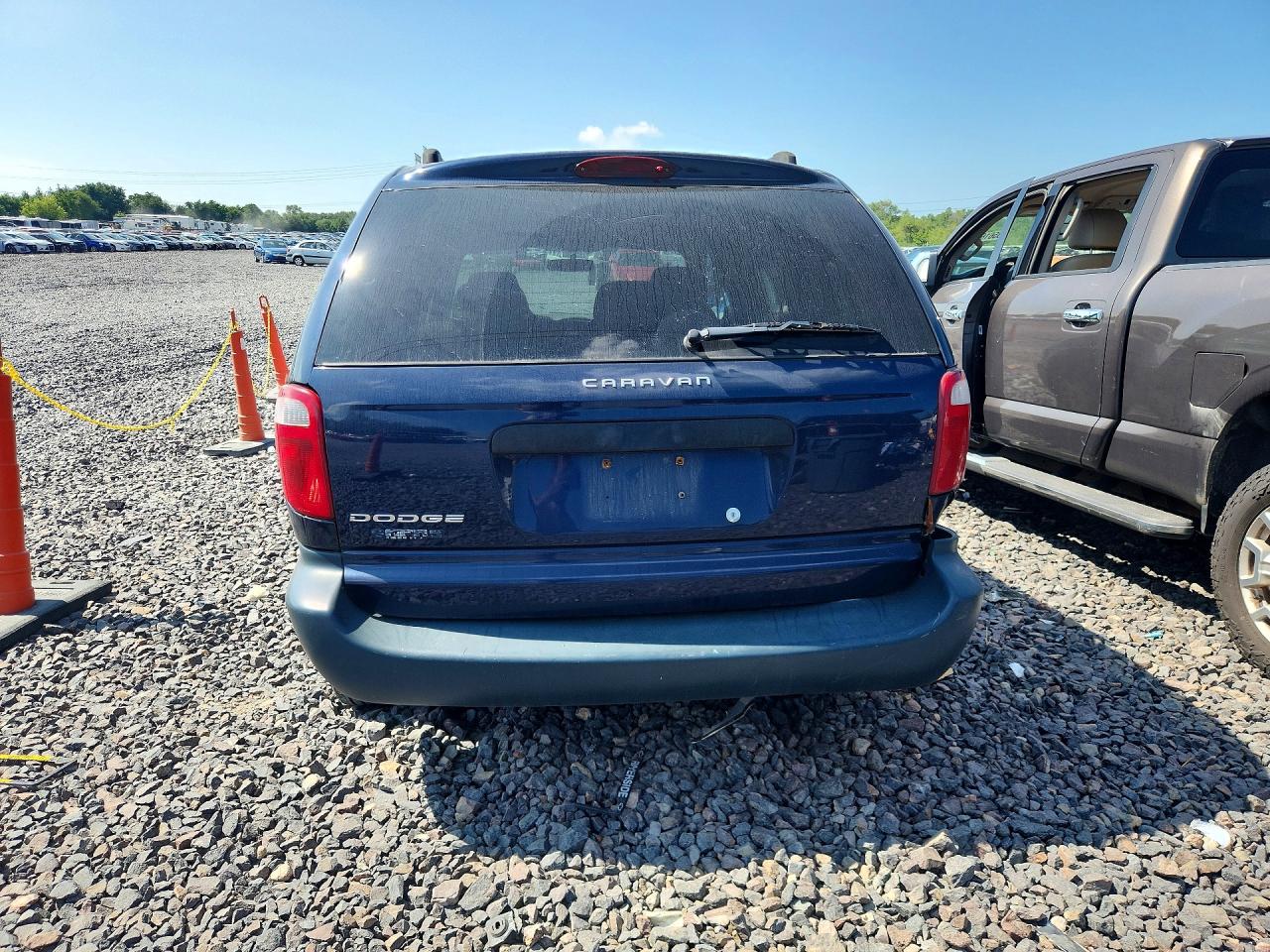 2005 Dodge Caravan Se Blue vin: 1D4GP25R05B149780