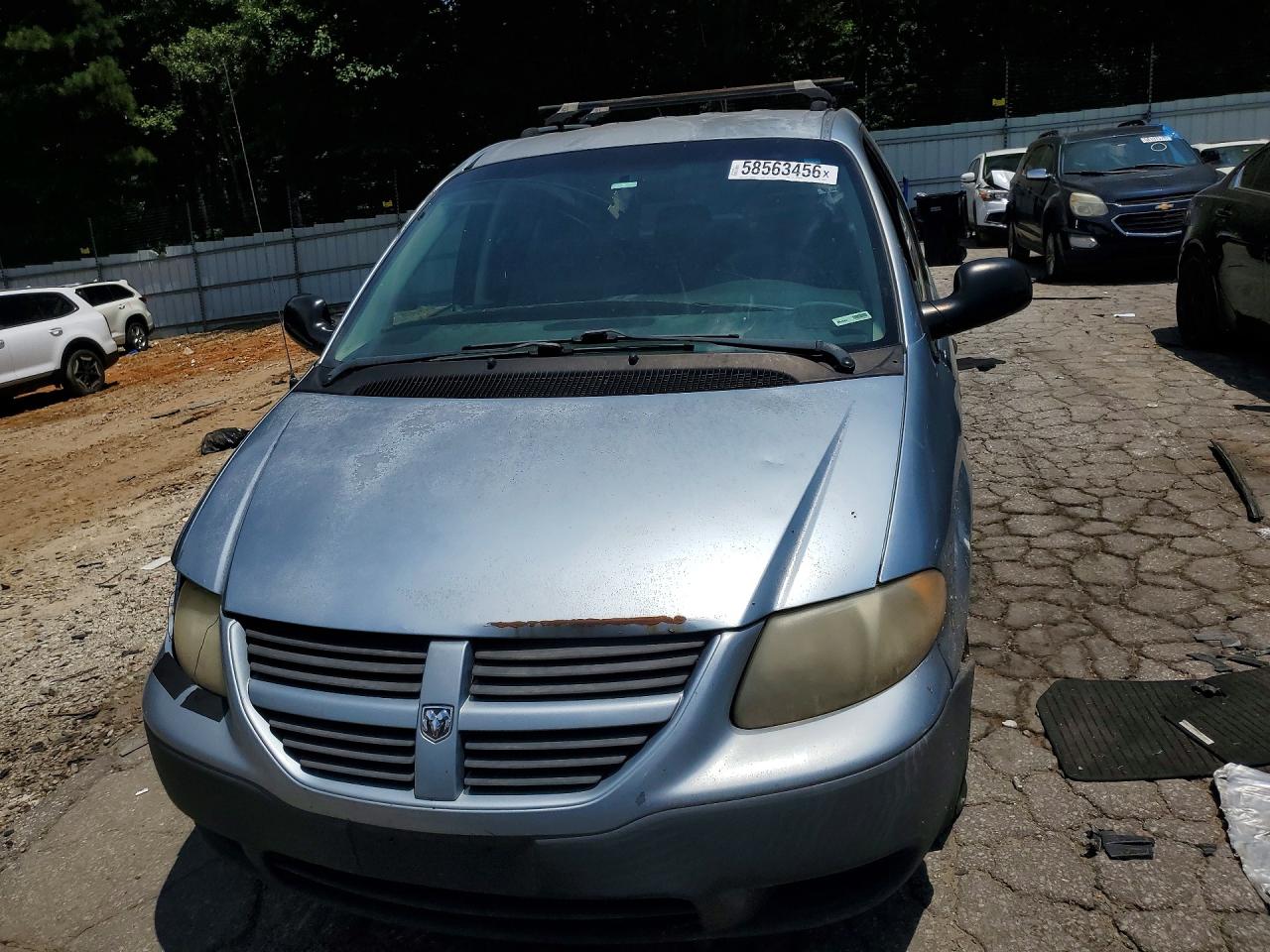 2005 Dodge Caravan Se Blue vin: 1D4GP25R05B306398