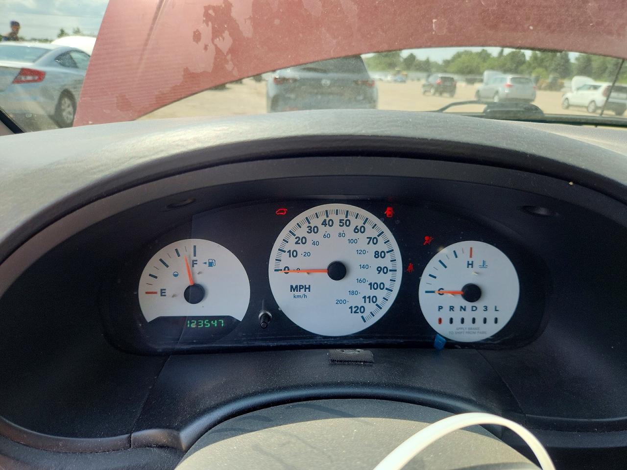 2006 Dodge Caravan Se Red vin: 1D4GP25R06B580296