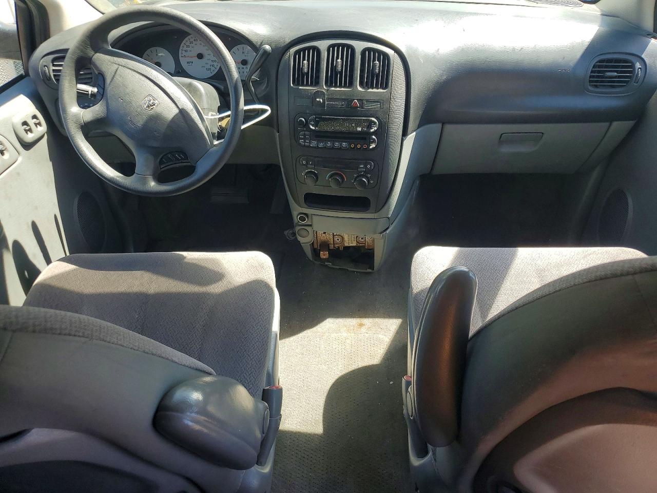 2006 Dodge Caravan Se Blue vin: 1D4GP25R16B708898