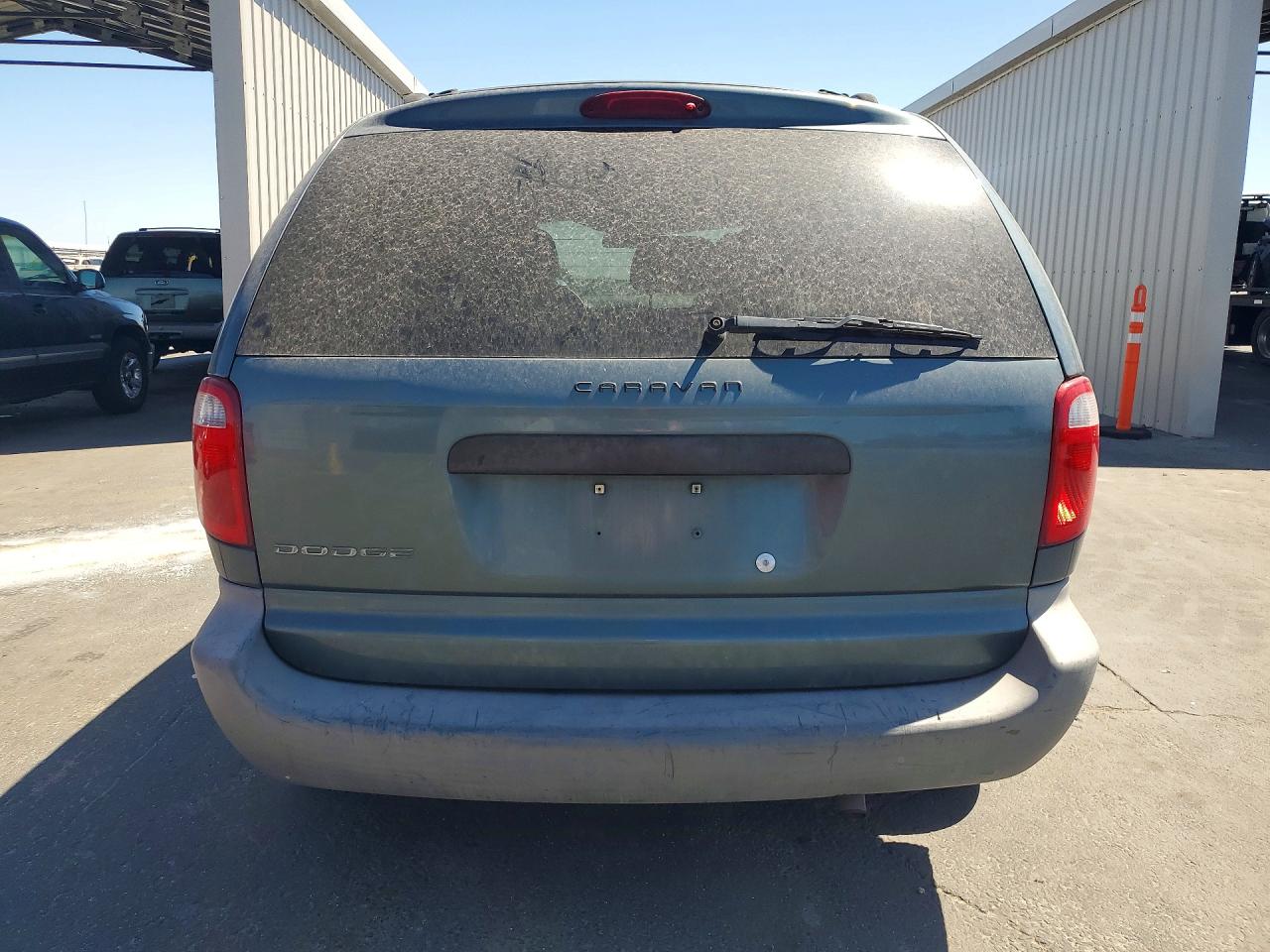 2006 Dodge Caravan Se Blue vin: 1D4GP25R16B708898