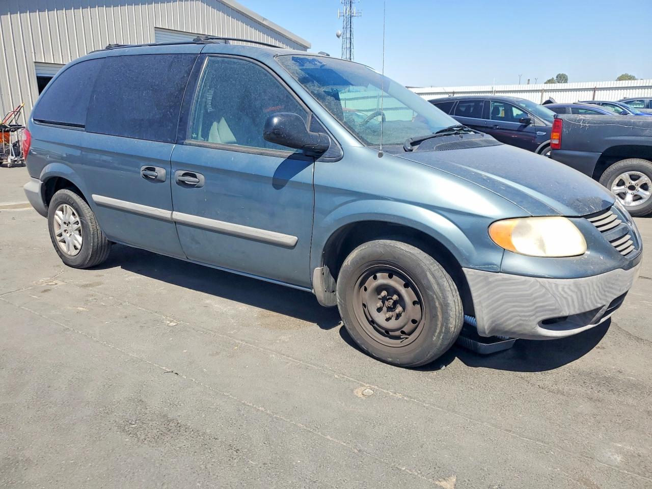 2006 Dodge Caravan Se Blue vin: 1D4GP25R16B708898