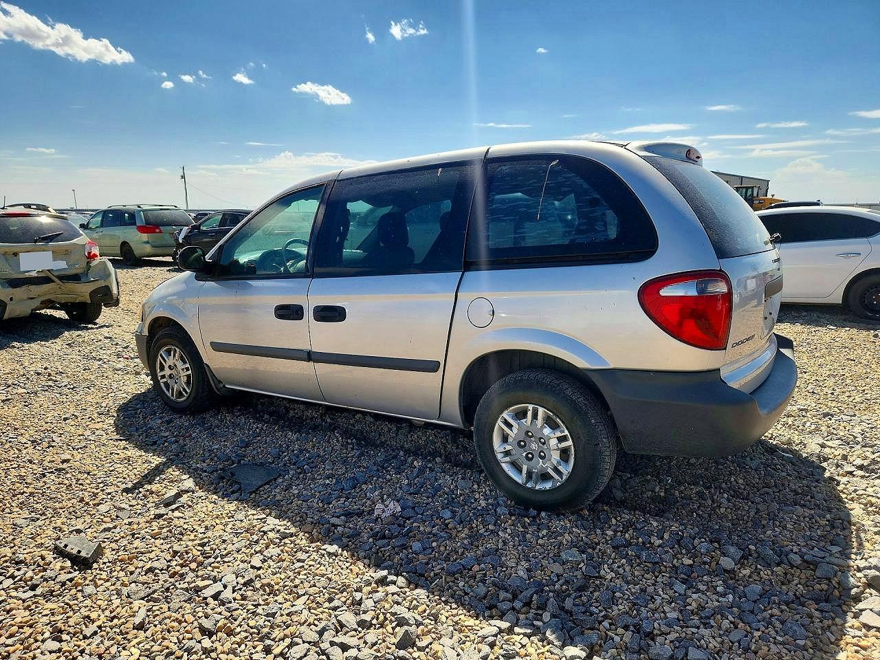 2006 Dodge Caravan Se Gray vin: 1D4GP25R16B713633