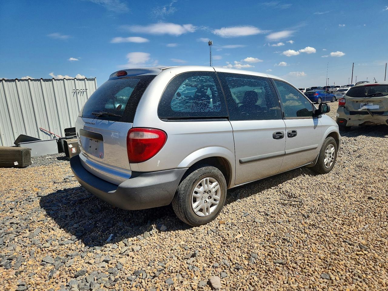 2006 Dodge Caravan Se Gray vin: 1D4GP25R16B713633