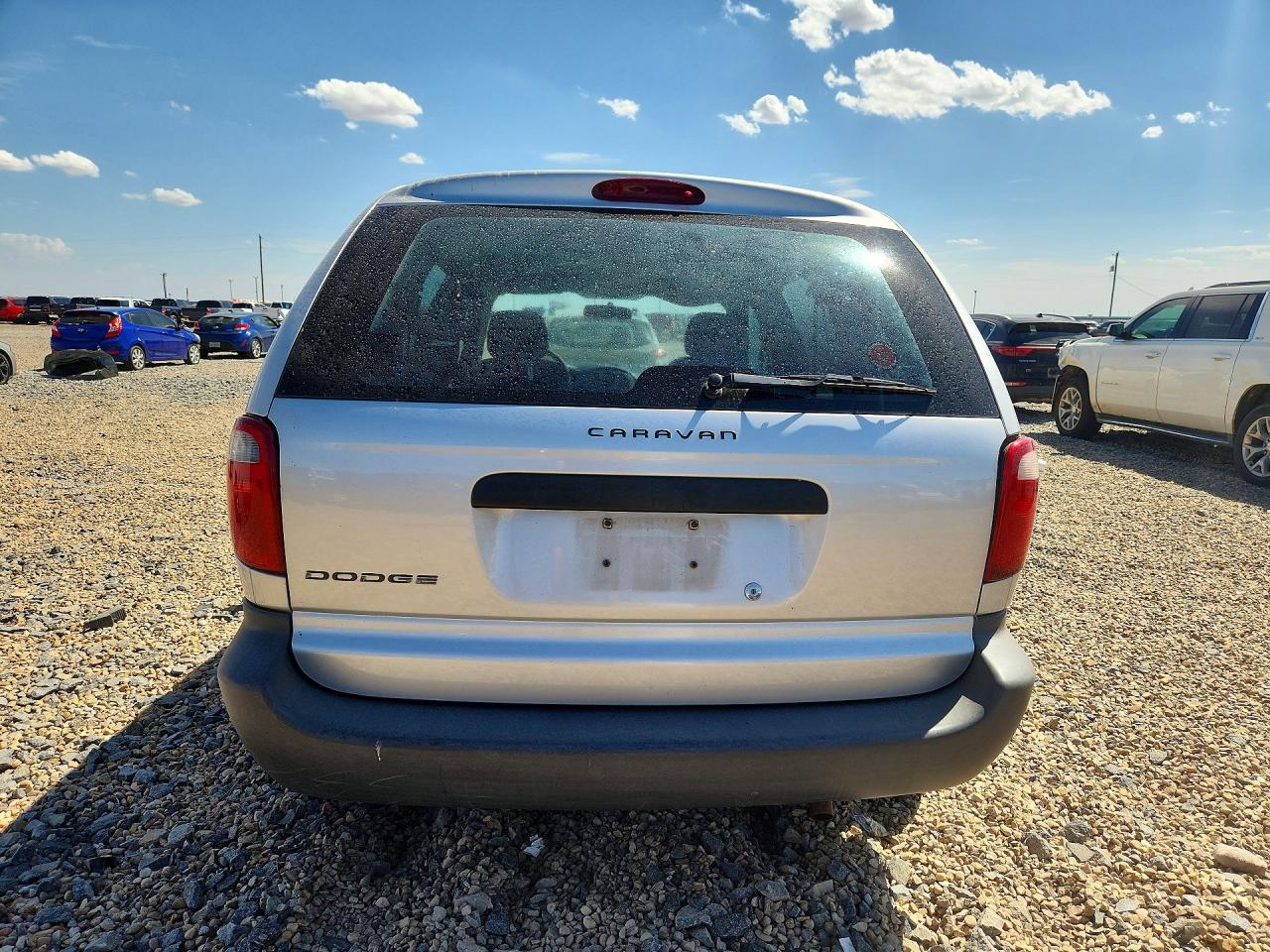 2006 Dodge Caravan Se Gray vin: 1D4GP25R16B713633