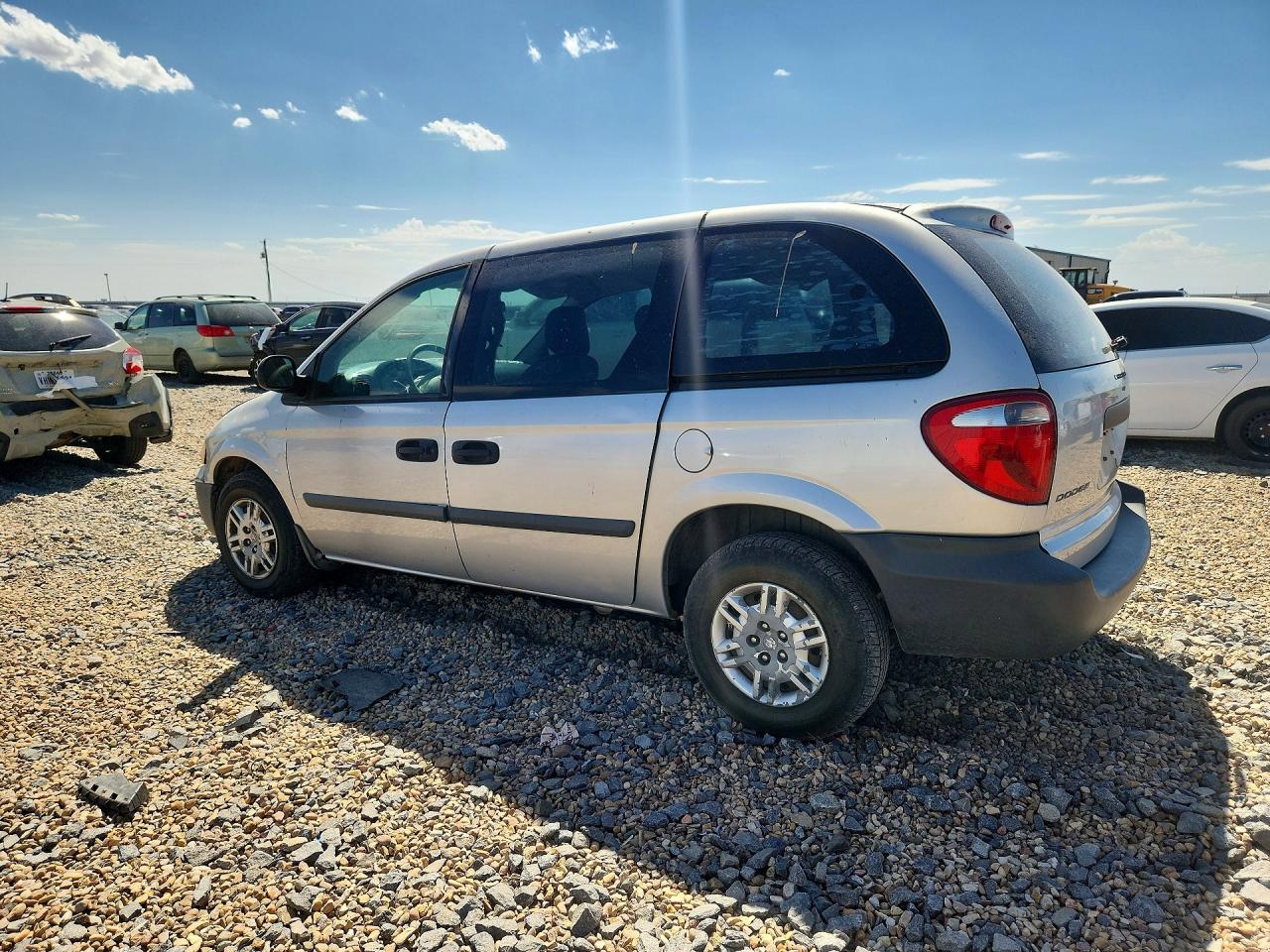 2006 Dodge Caravan Se Gray vin: 1D4GP25R16B713633