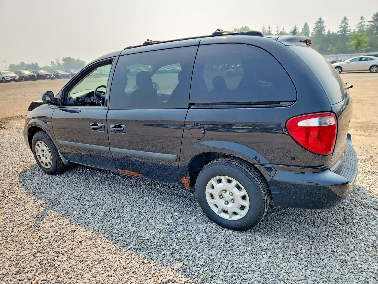 2005 Dodge Caravan Se Black vin: 1D4GP25R35B412974