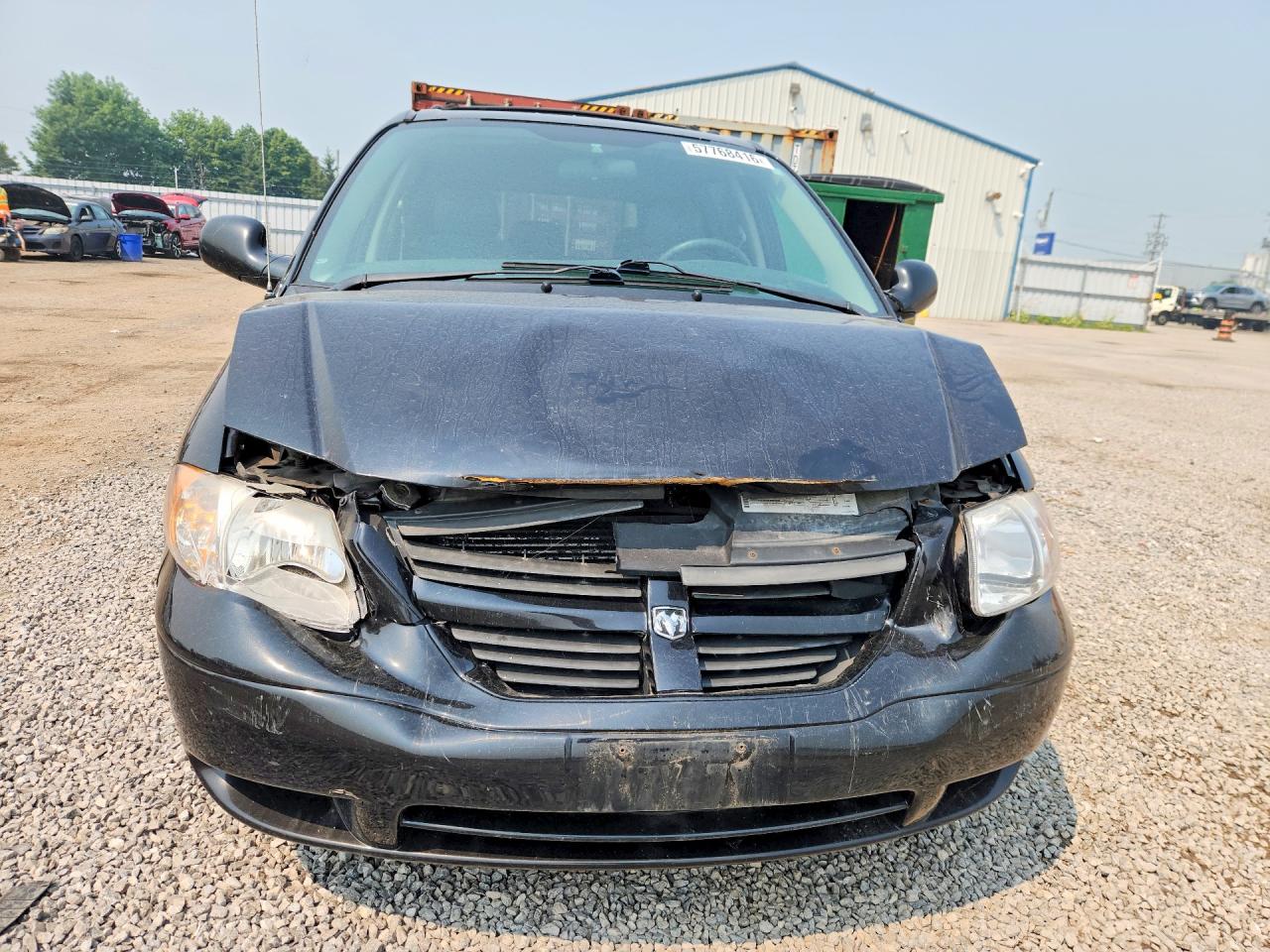 2005 Dodge Caravan Se Black vin: 1D4GP25R35B412974