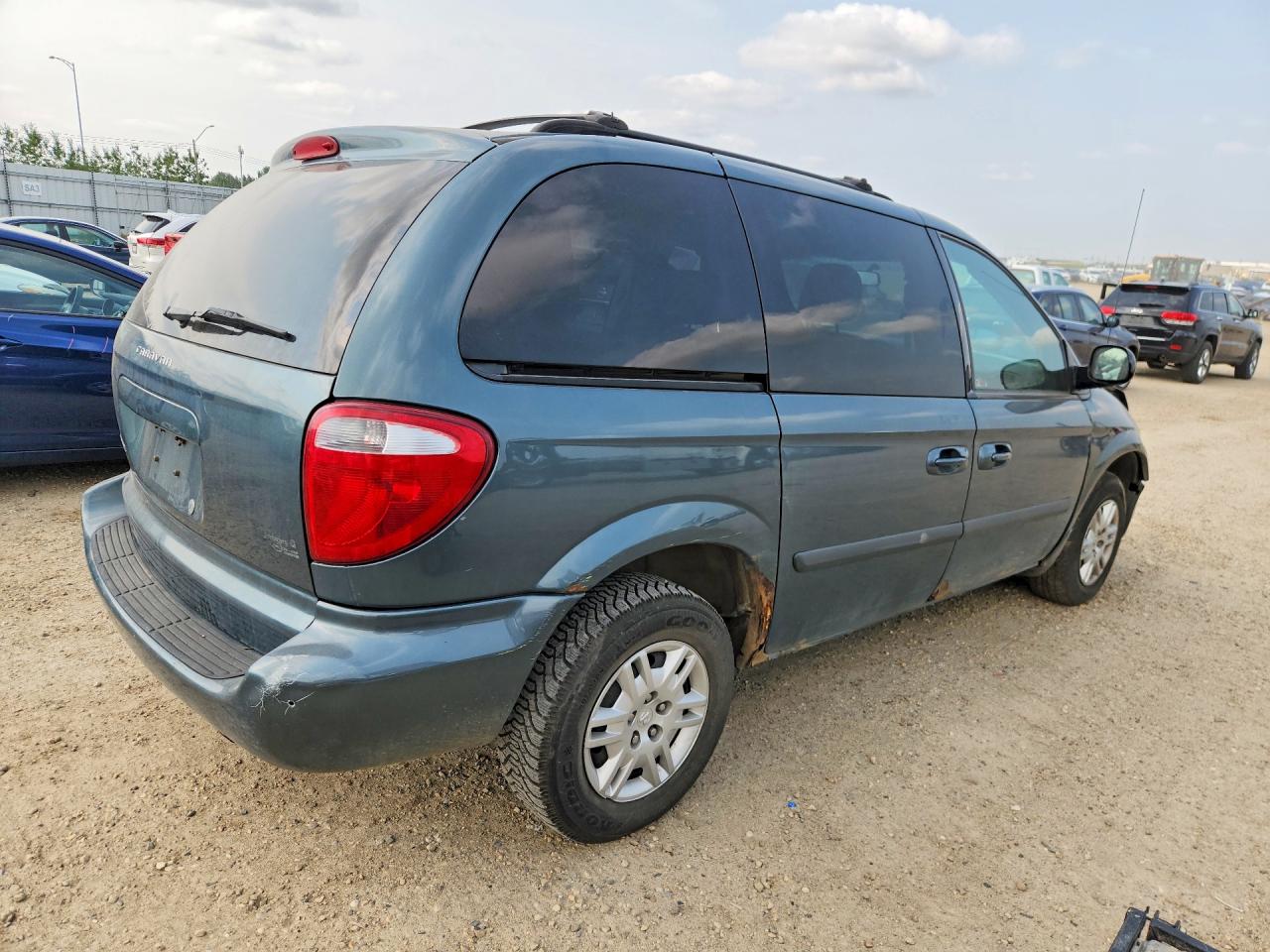 2006 Dodge Caravan Se Teal vin: 1D4GP25R36B711463