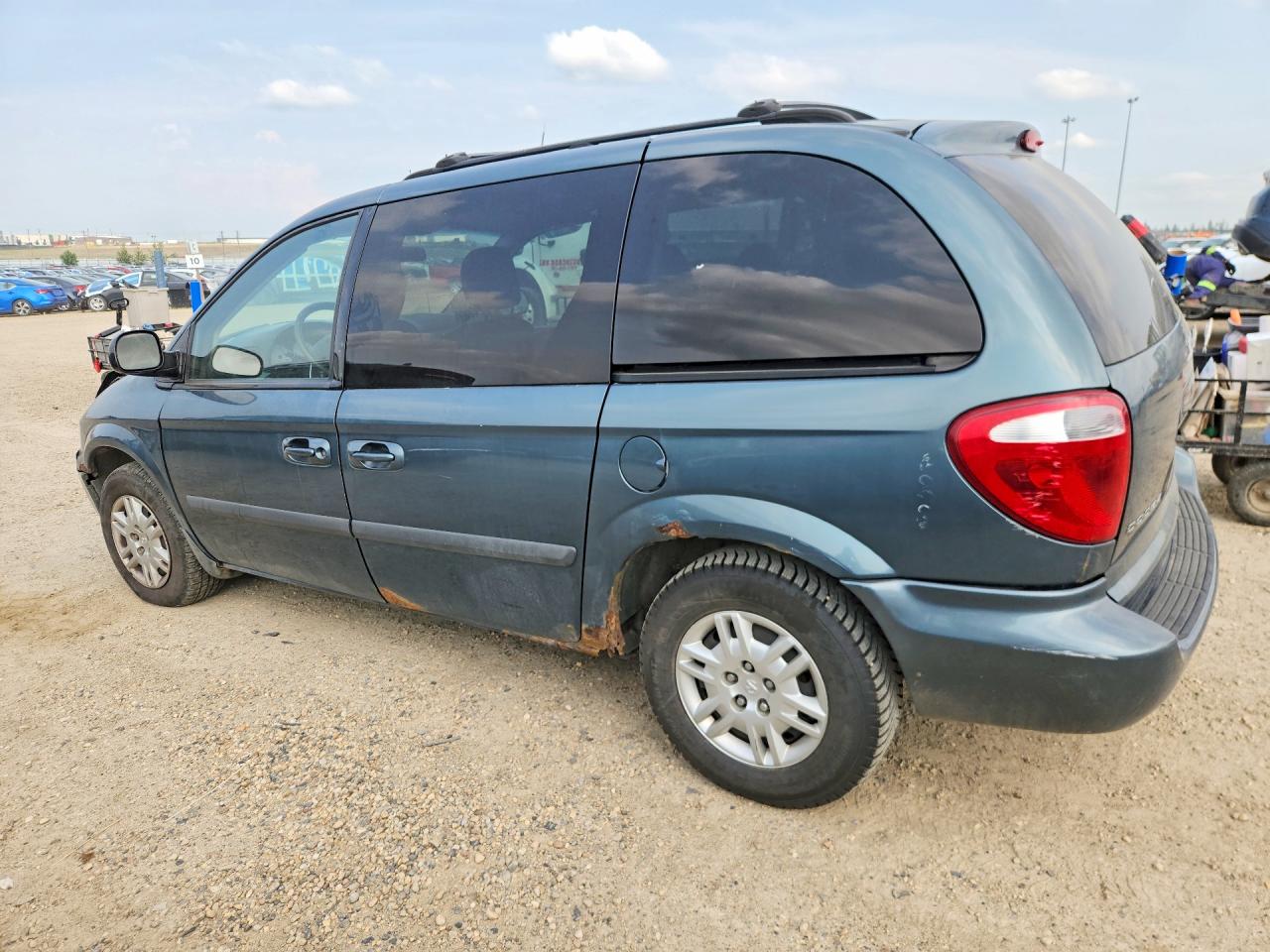 2006 Dodge Caravan Se Teal vin: 1D4GP25R36B711463