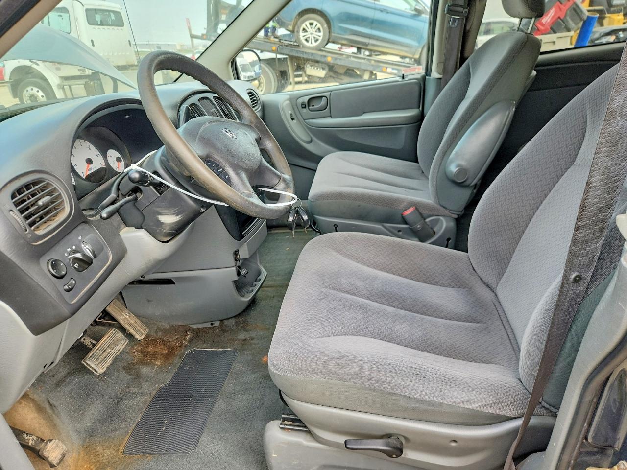 2006 Dodge Caravan Se Teal vin: 1D4GP25R36B711463