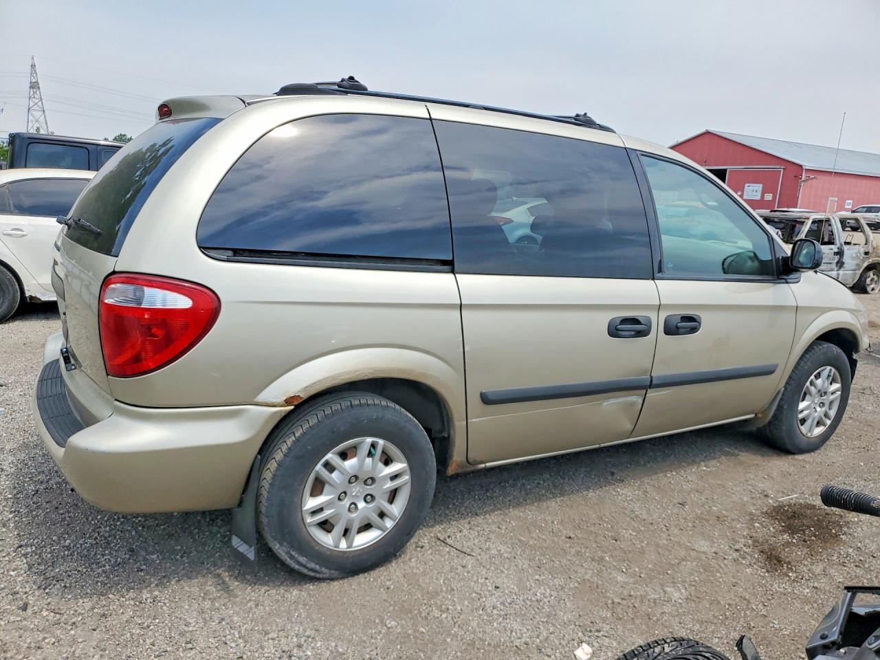 2005 Dodge Caravan Se Золотой vin: 1D4GP25R45B383260