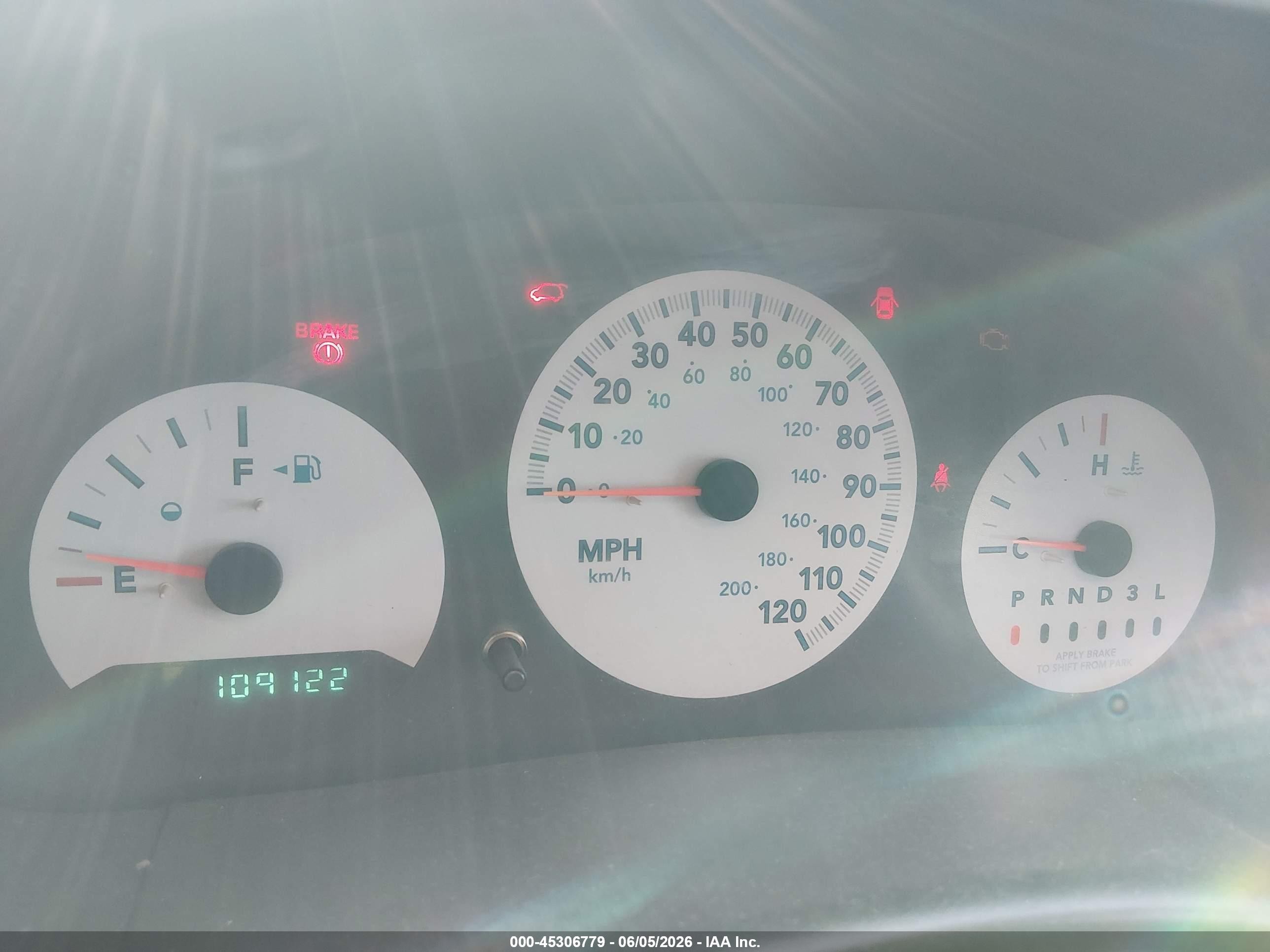 2006 Dodge Caravan Se Light Blue vin: 1D4GP25R46B626552