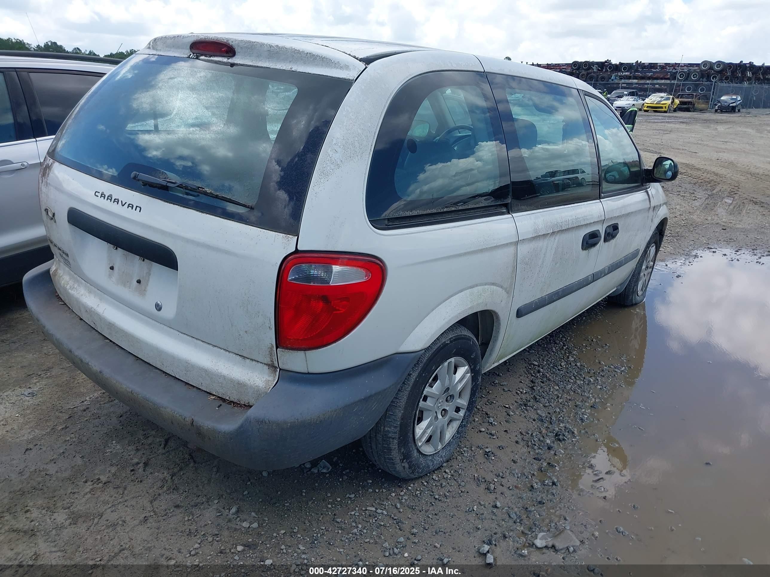 2006 Dodge Caravan Se White vin: 1D4GP25R56B657020