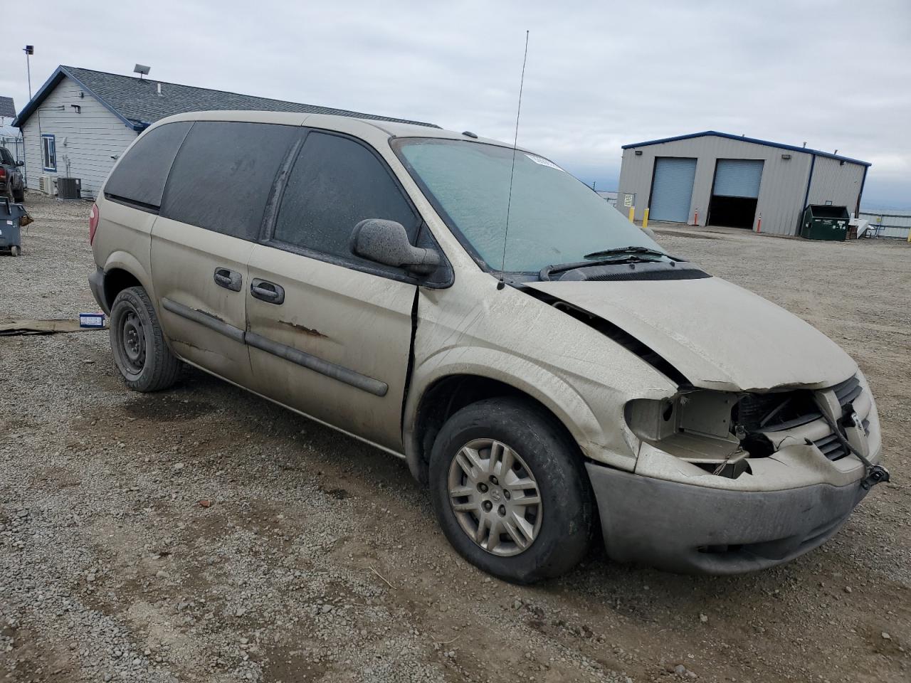 2007 Dodge Caravan Se Золотой vin: 1D4GP25R57B236397