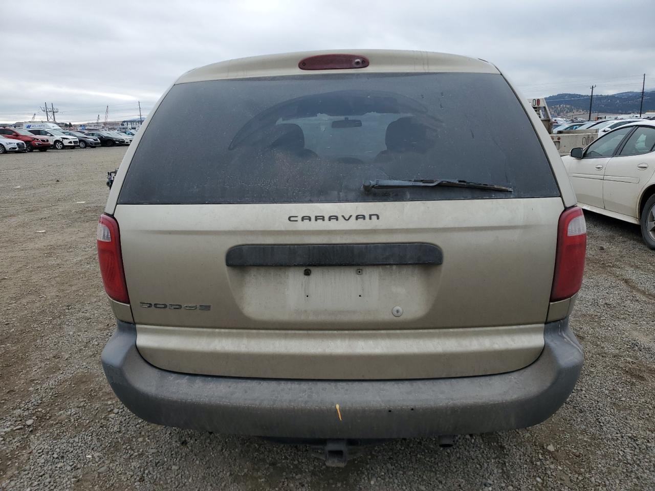 2007 Dodge Caravan Se Золотой vin: 1D4GP25R57B236397