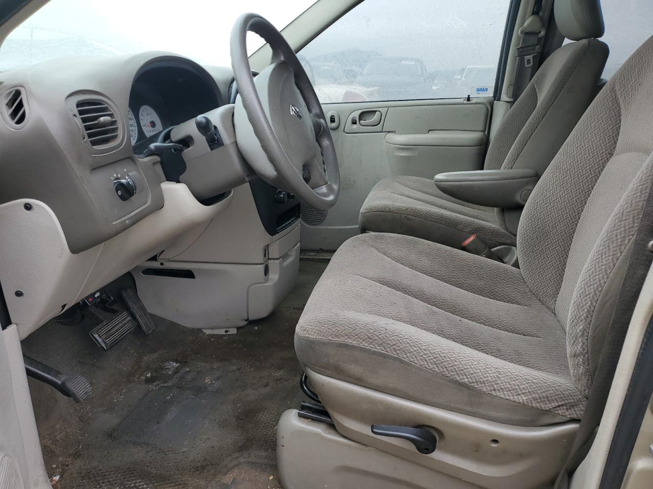 2007 Dodge Caravan Se Золотой vin: 1D4GP25R57B236397
