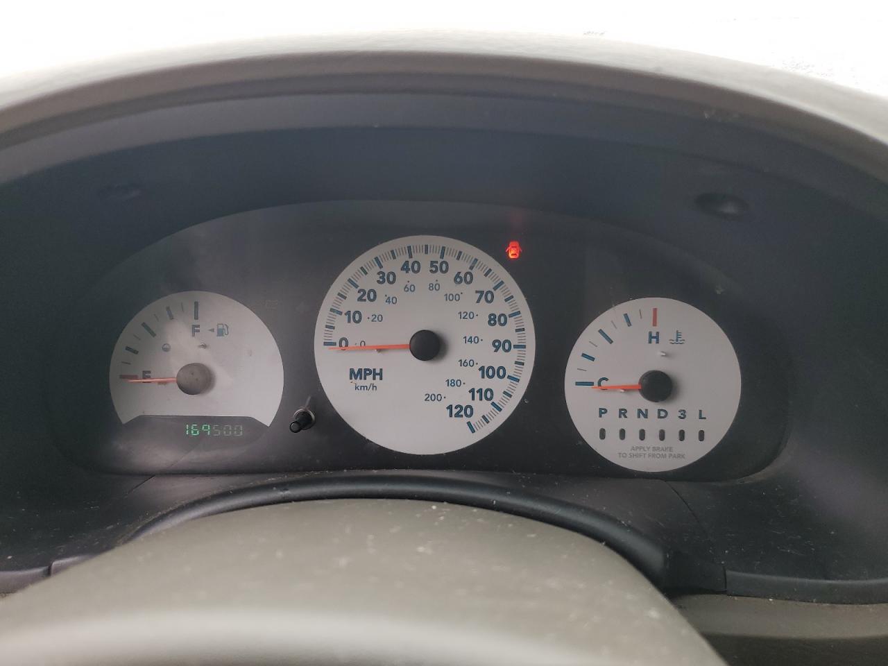 2007 Dodge Caravan Se Золотой vin: 1D4GP25R57B236397