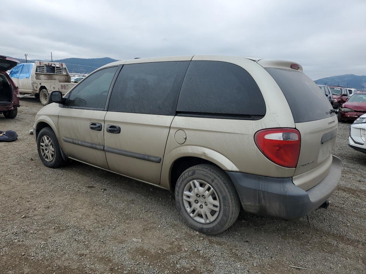 2007 Dodge Caravan Se Золотой vin: 1D4GP25R57B236397