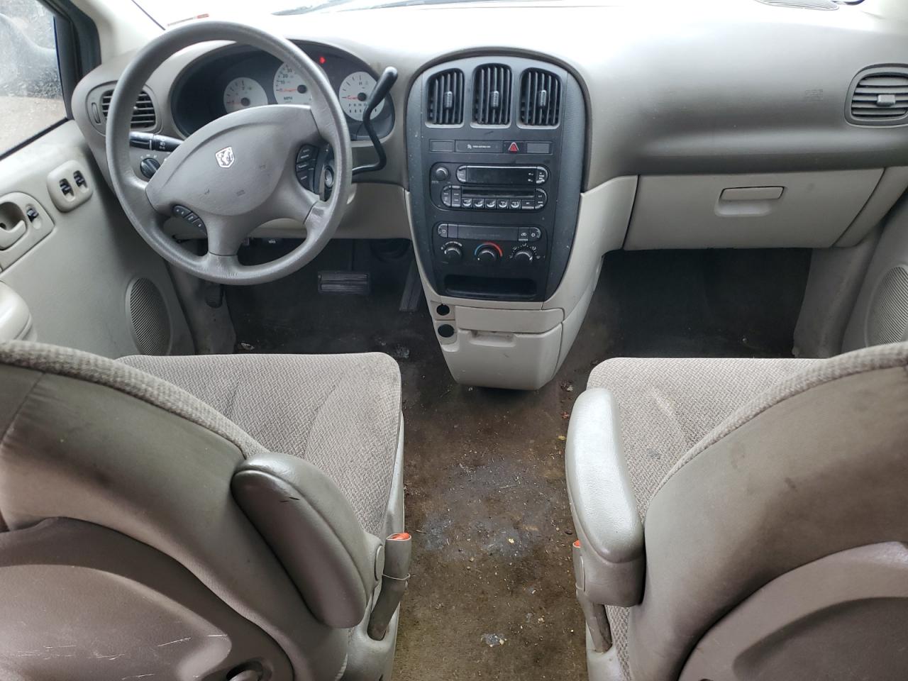 2007 Dodge Caravan Se Золотой vin: 1D4GP25R57B236397