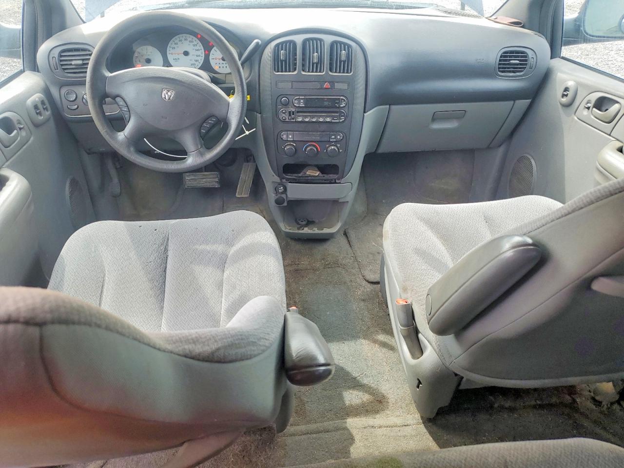2005 Dodge Caravan Se Blue vin: 1D4GP25R65B148858