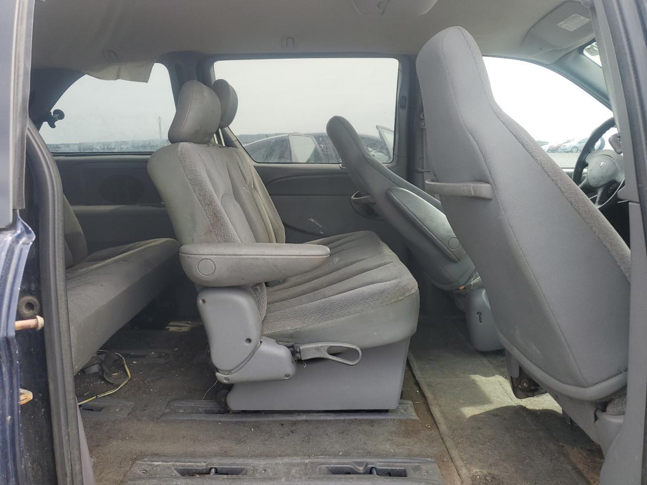 2005 Dodge Caravan Se Blue vin: 1D4GP25R65B148858